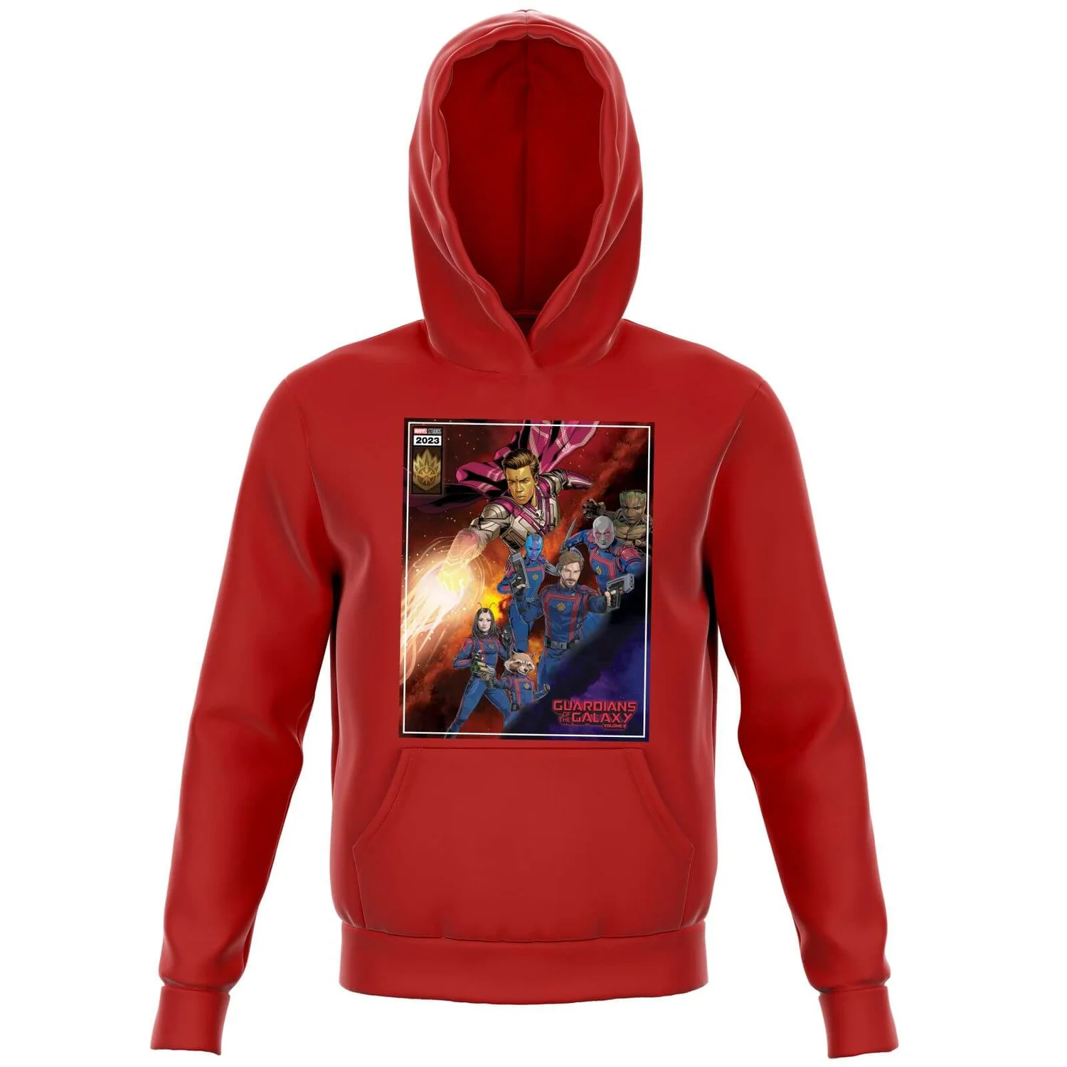 Guardians of the Galaxy Adam Warlock Comic Kids' Hoodie - Red