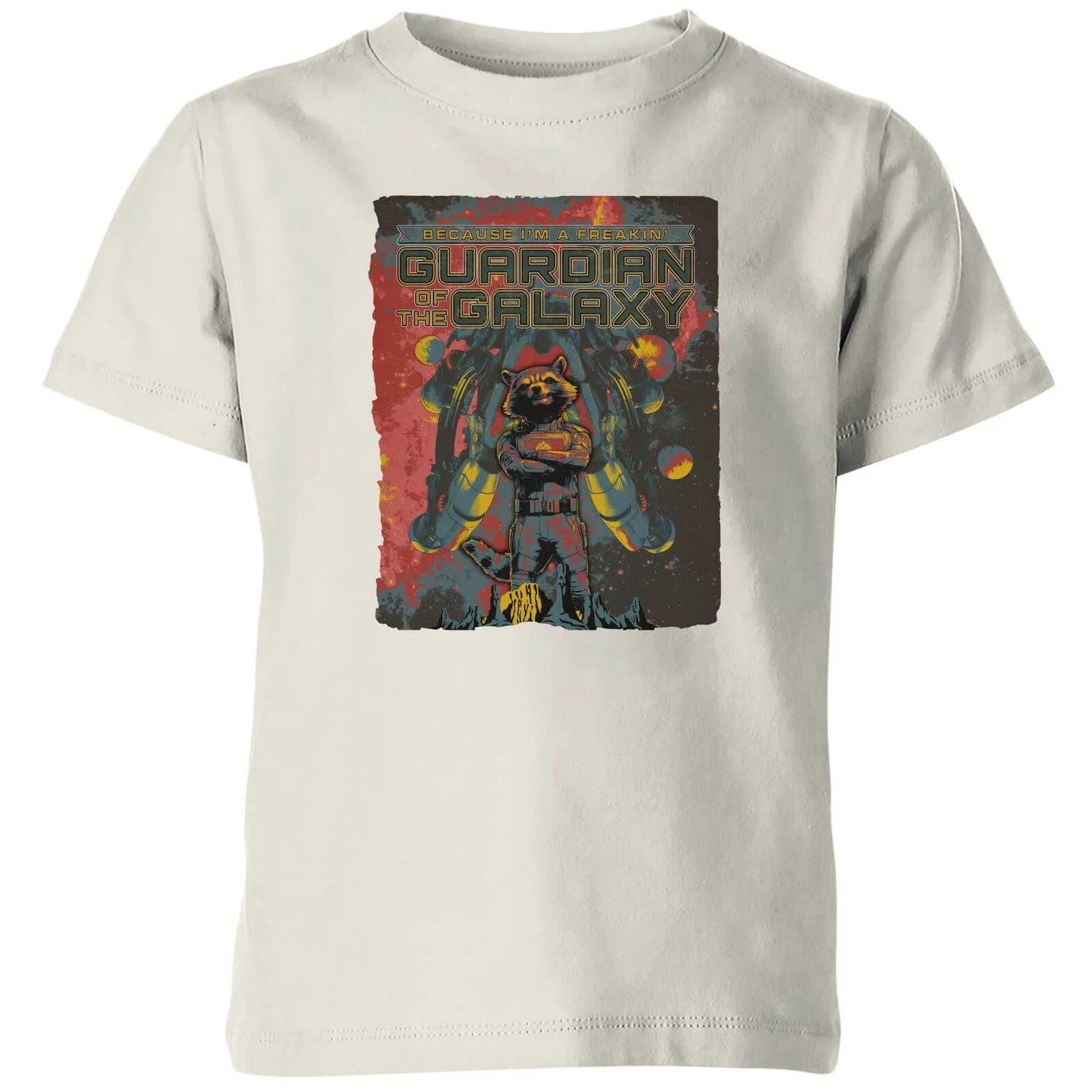 Guardians of the Galaxy I'm A Freakin' Guardian Of The Galaxy Kids' T-Shirt - Cream