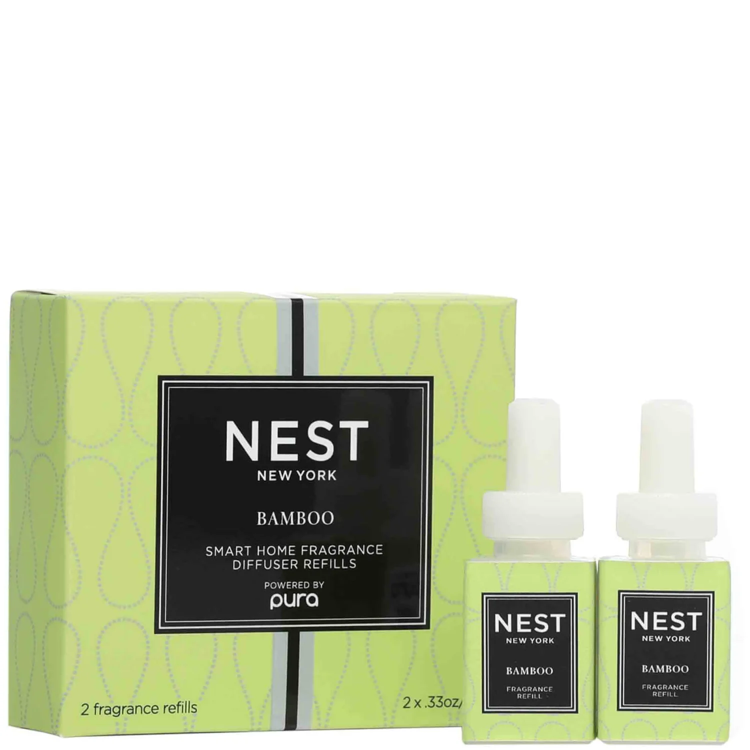 NEST New York Bamboo Refill Duo for NEST x Pura Smart Home Fragrance Diffuser 10ml