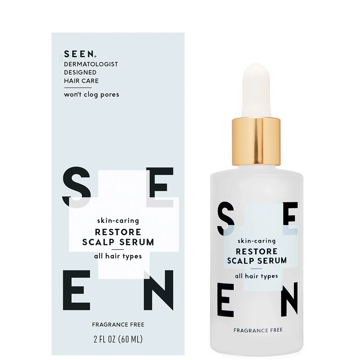 SEEN Restore Scalp Serum Fragrance Free 60ml