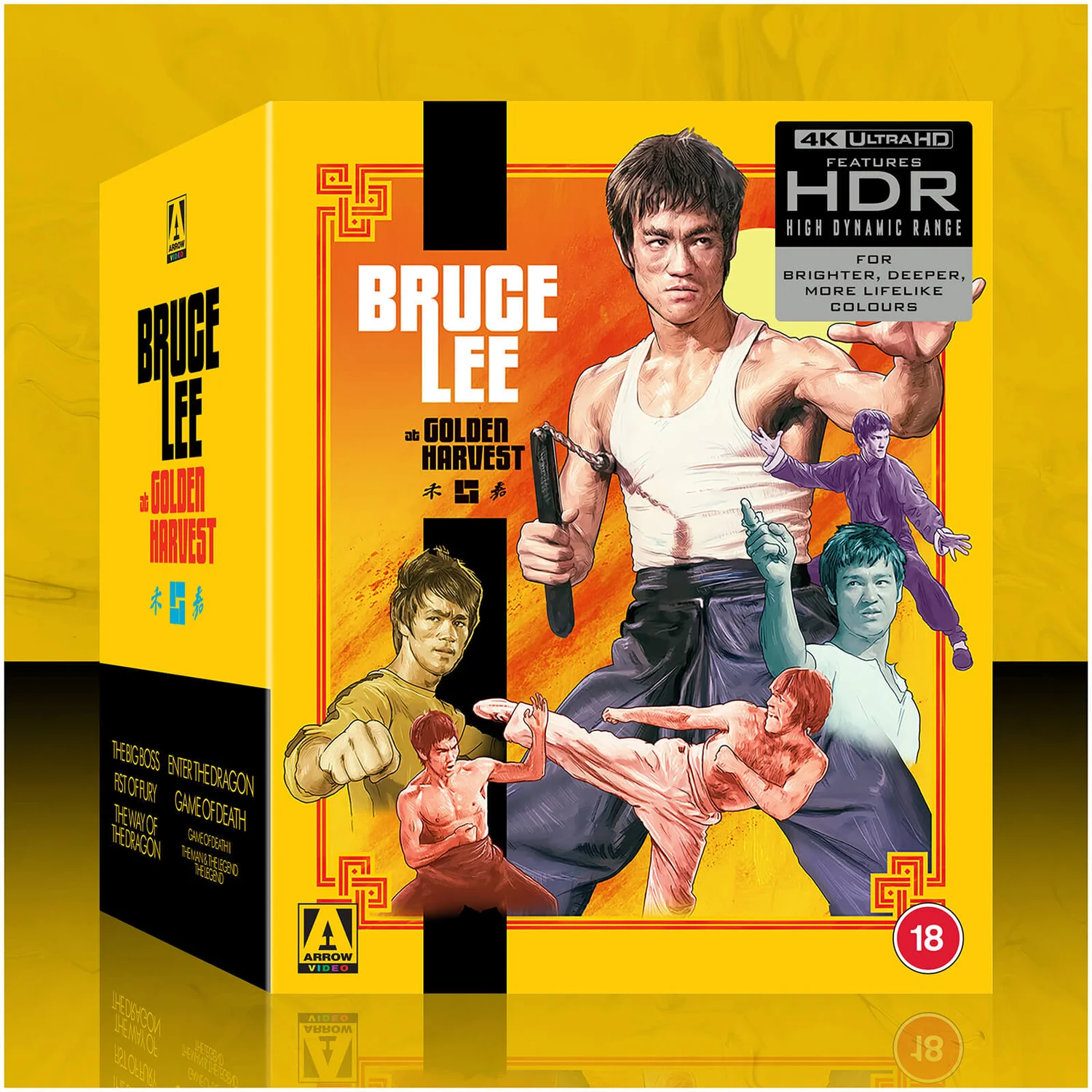 Bruce Lee at Golden Harvest - Arrow Exclusive - Limited Edition 4K Ultra HD