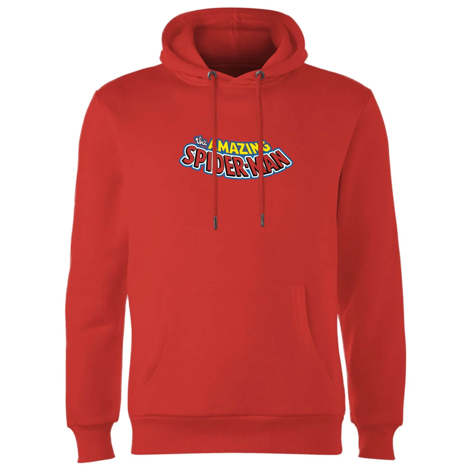 Avengers Spiderman Comics Logo Hoodie - Red