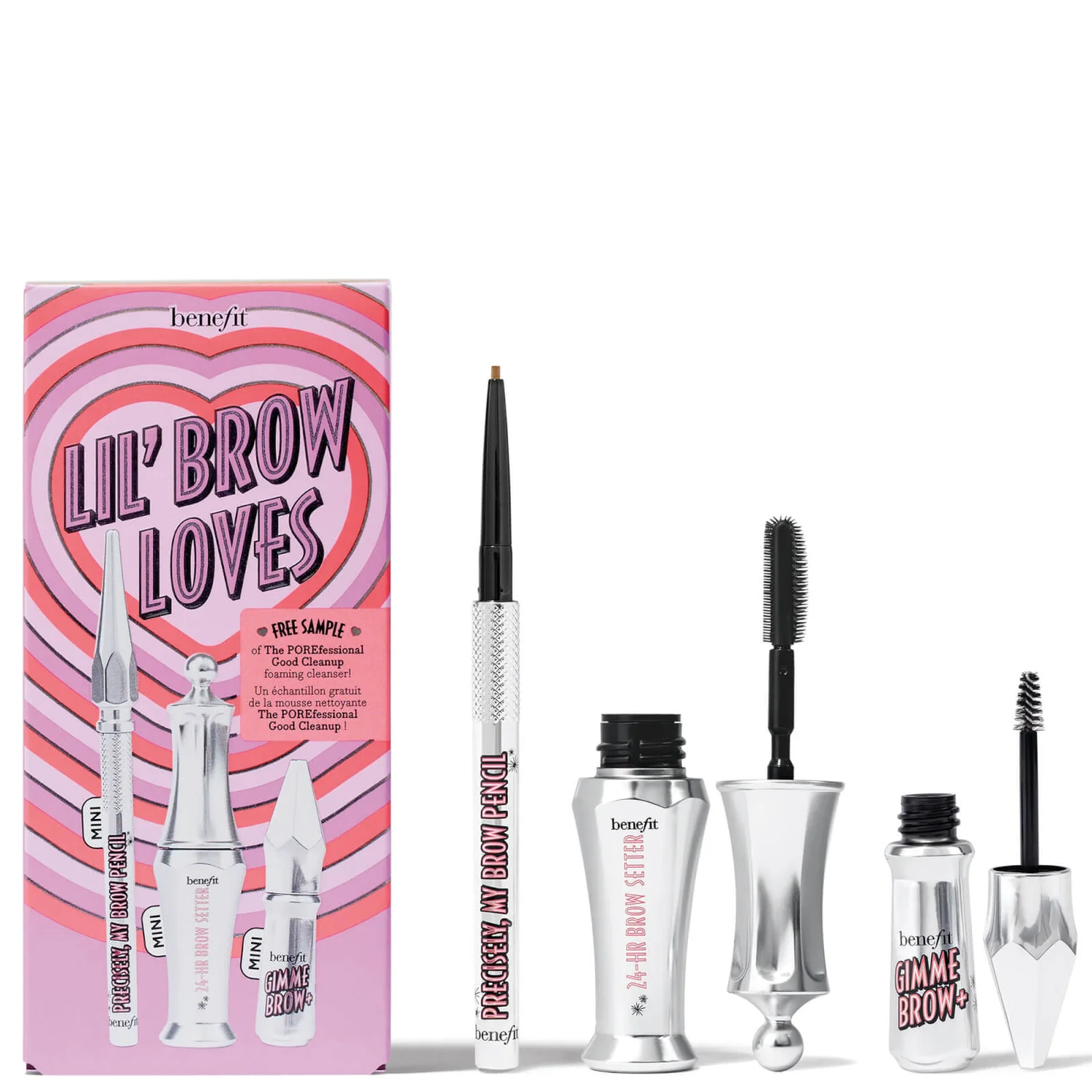 benefit Lil' Brow Loves Mini Brow Set (Various Shades)