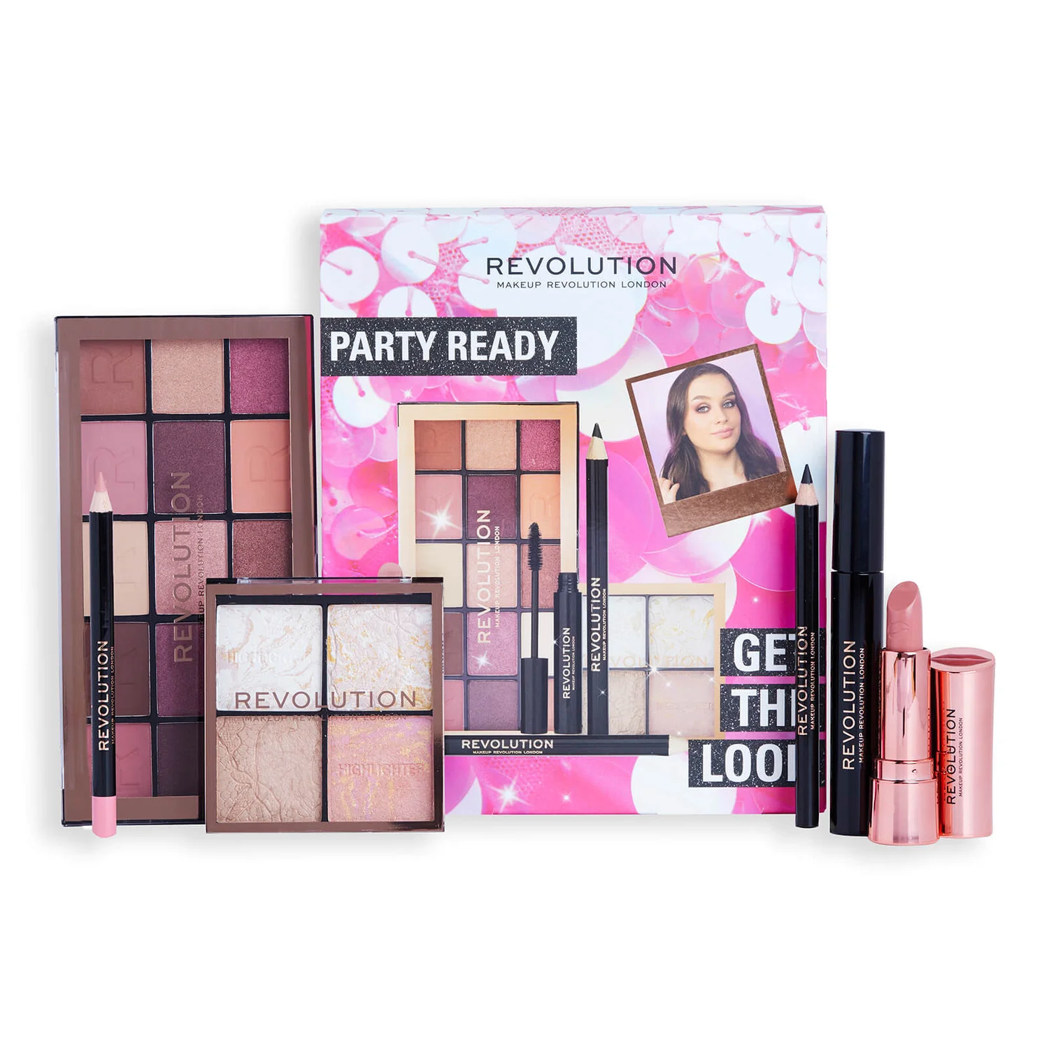 Makeup Revolution Get The Look Gift Set - Party Ready
