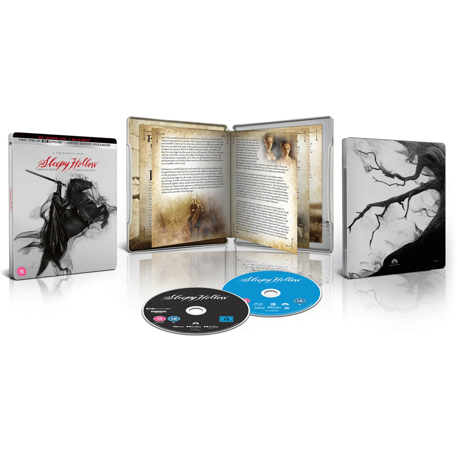 Sleepy Hollow Fabelo Edition 4K Ultra HD Steelbook