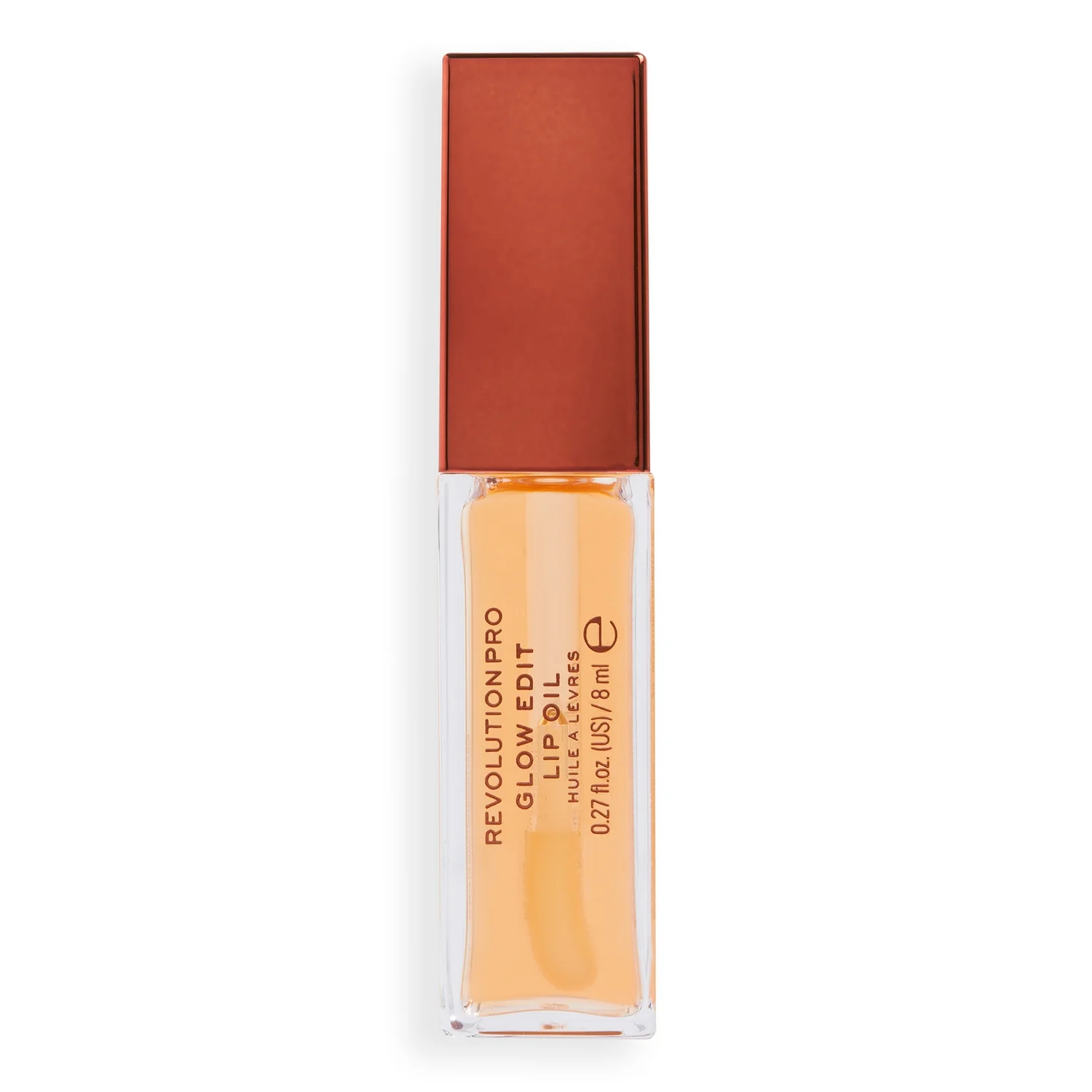 Revolution Pro Glow Edit Lip Oil - Soleil Orange 8ml