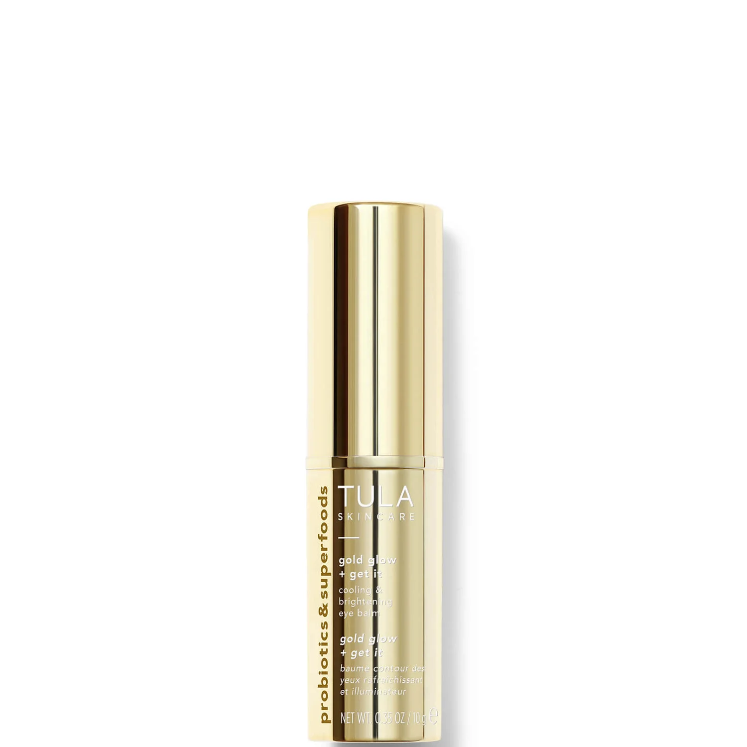 TULA Skincare Gold Glow & Get It Cooling & Brightening Eye Balm 10g