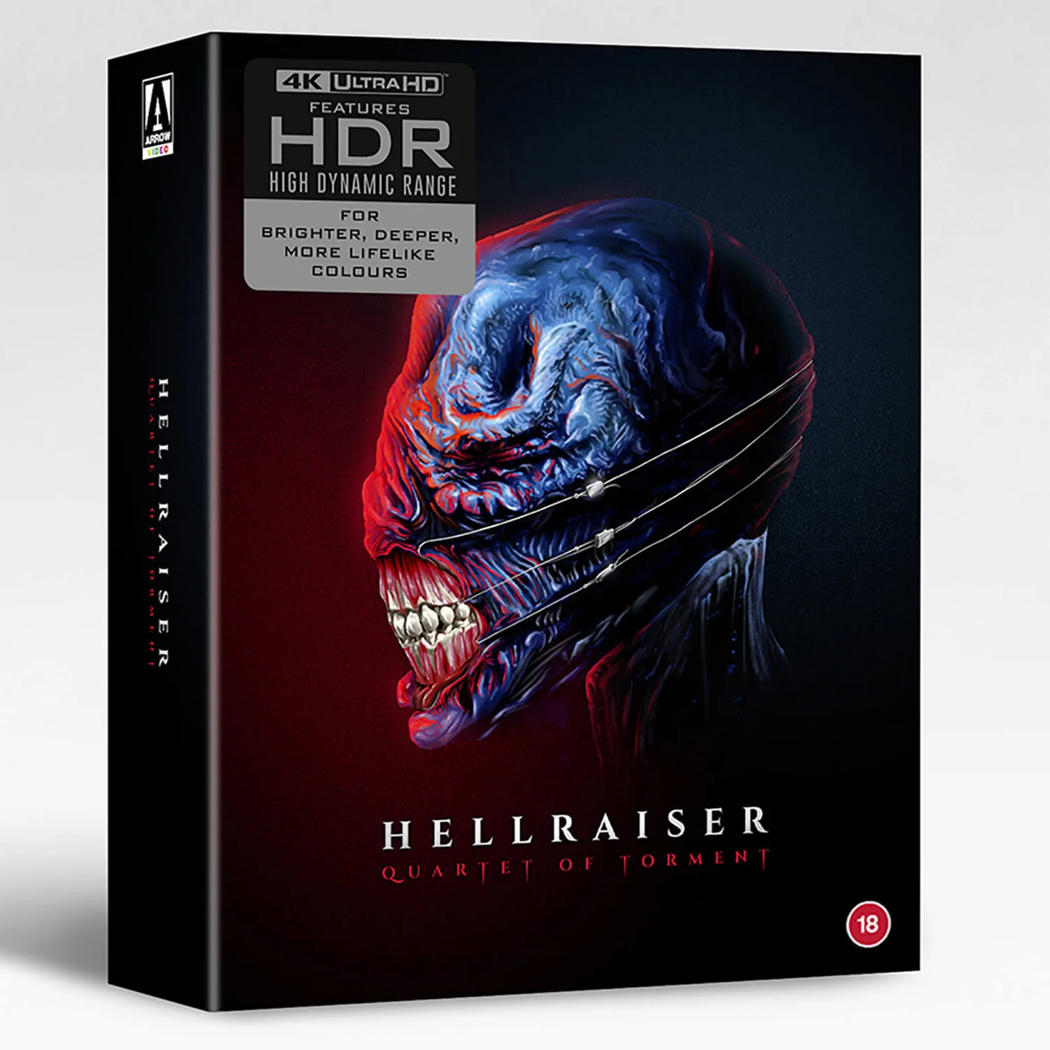 Hellraiser | Quartet Of Torment | Chatterer Slipcase | Arrow Store Exclusive | Limited Edition 4K UHD