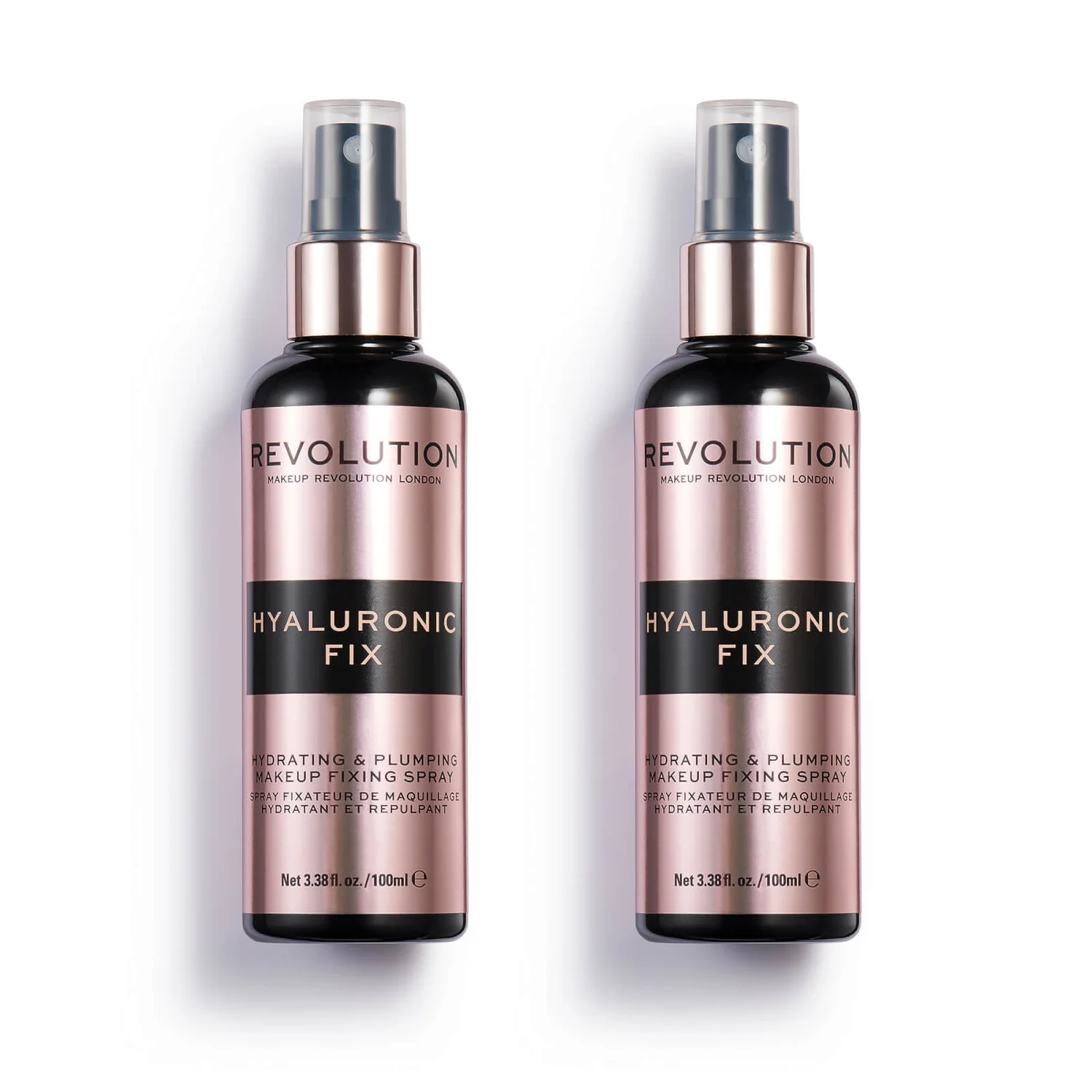Makeup Revolution Hyaluronic Fixing Spray Duo