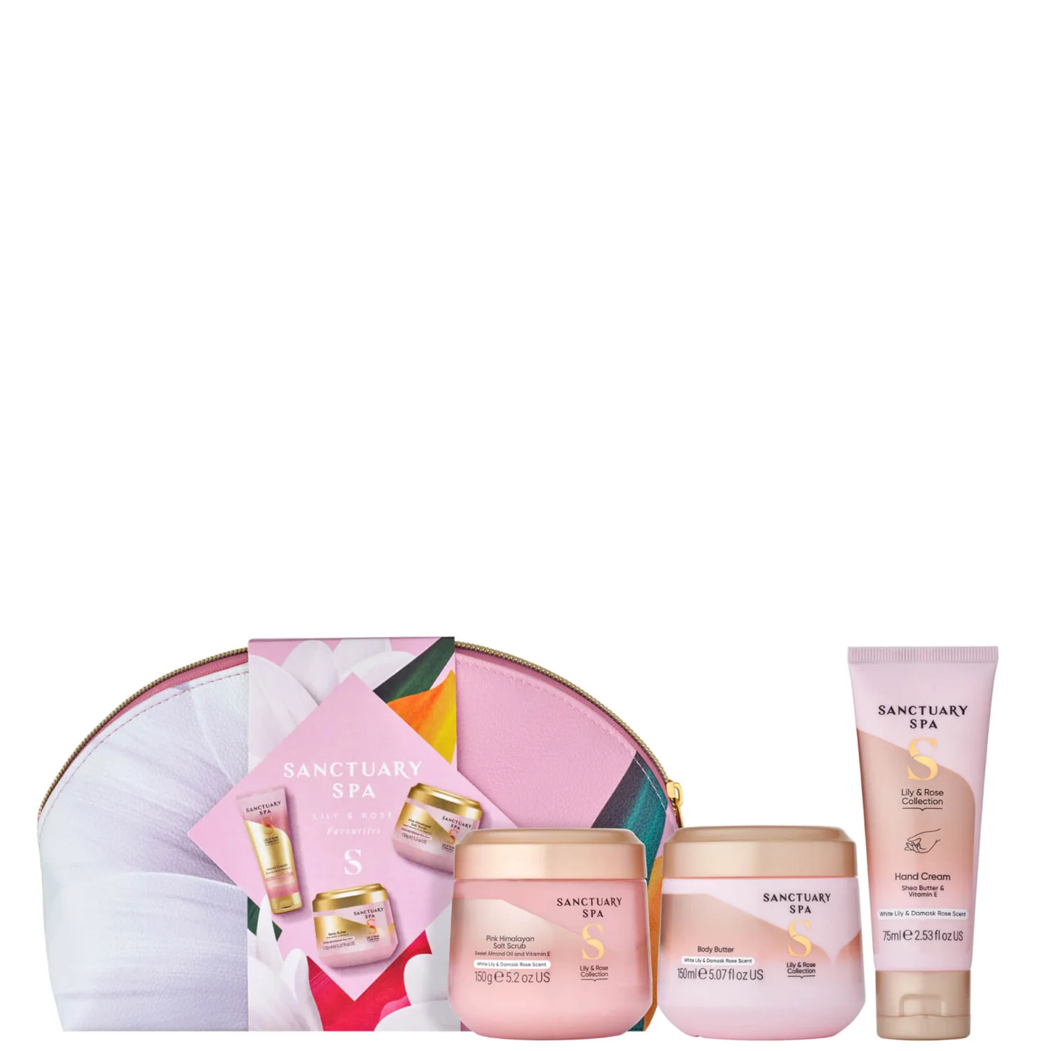 Sanctuary Spa Lily and Rose Favourites Gift Set 375ml
