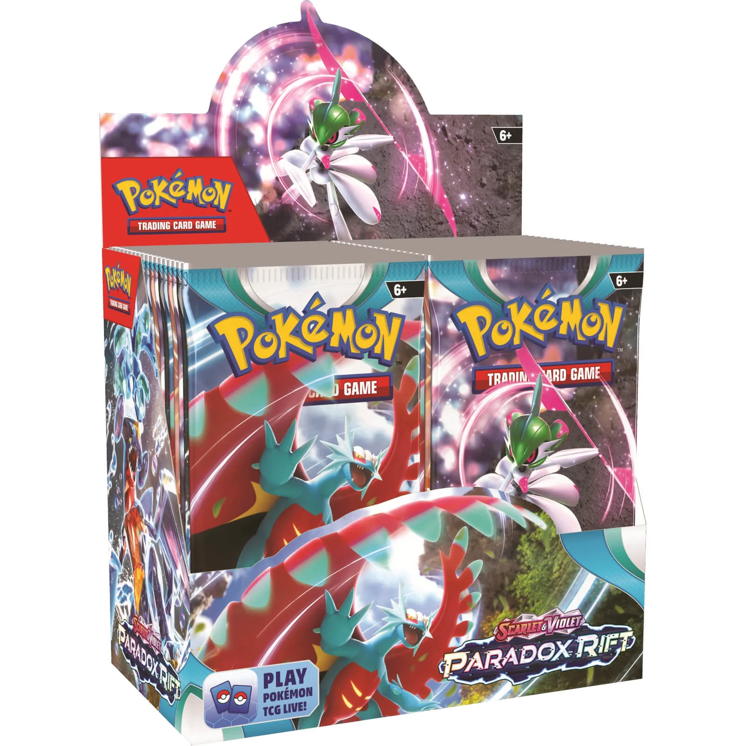 Pokemon TCG: Scarlet & Violet 4 - Paradox Rift Booster CDU (36 Boosters)