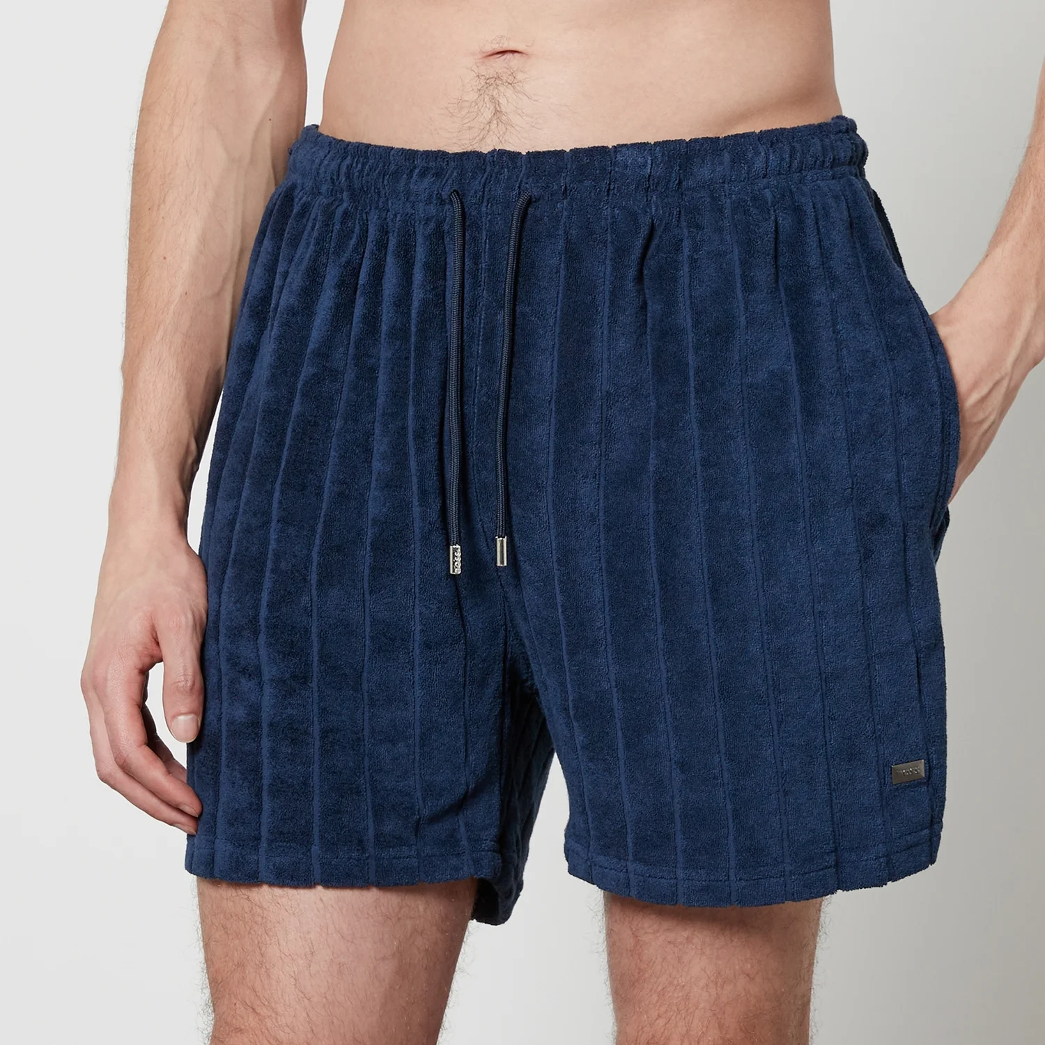 BOSS Bodywear Terry Flannel Shorts - S