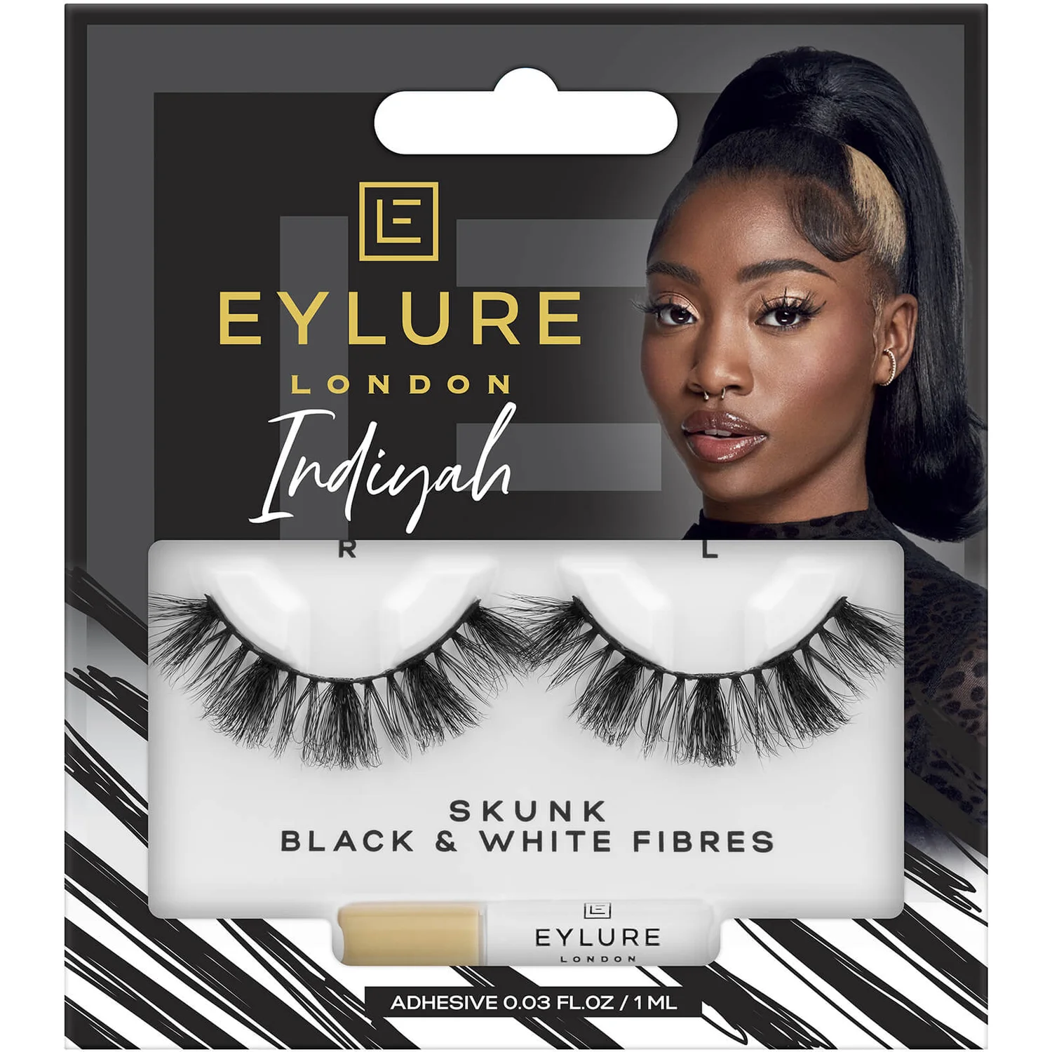 Eylure Lash Squad Indiyah False Lashes - Skunk