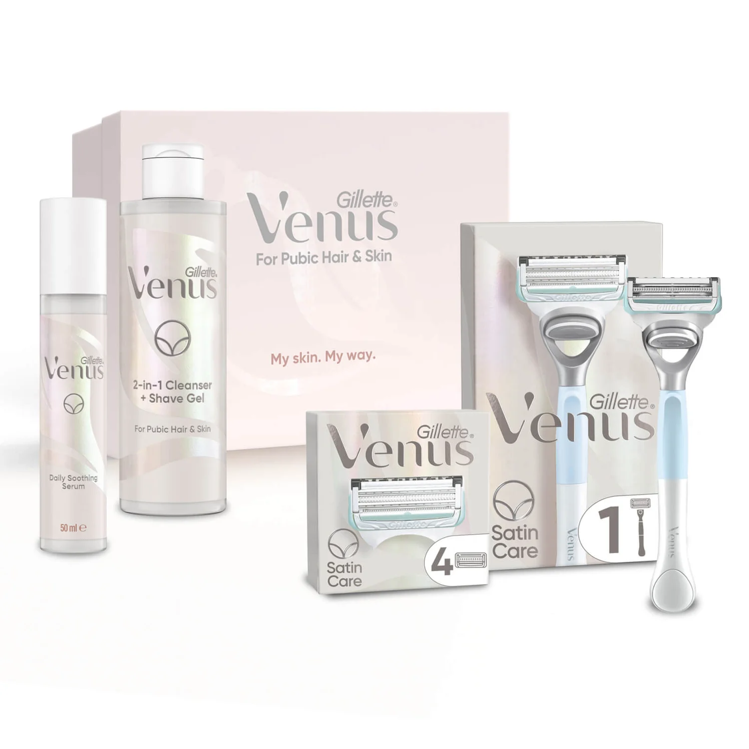 Venus Pubic Hair and Skin Comfort Giftset