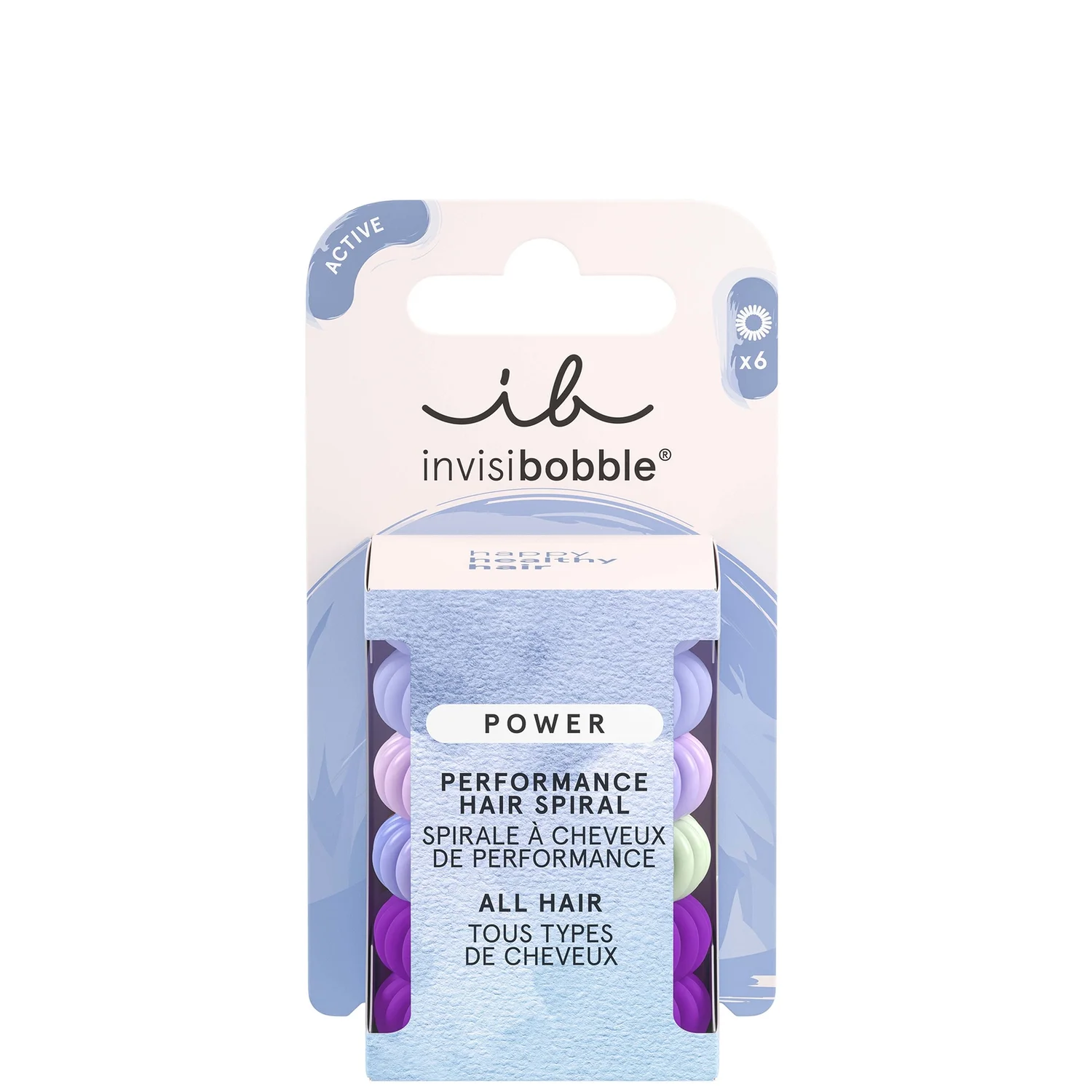 invisibobble Power Hair Tie Gym Jelly - Pack of 6