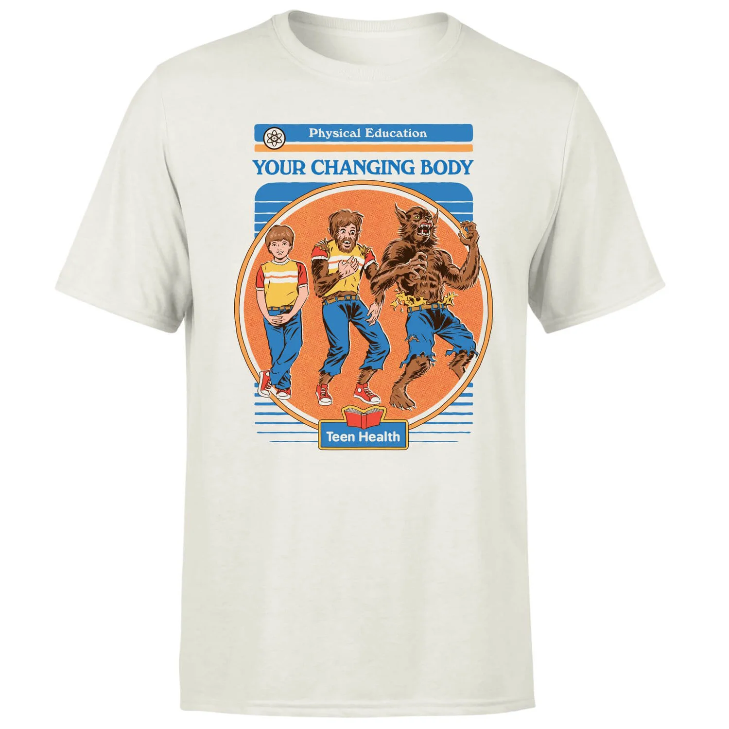 Steven Rhodes Your Changing Body Unisex T-Shirt - White Vintage Wash