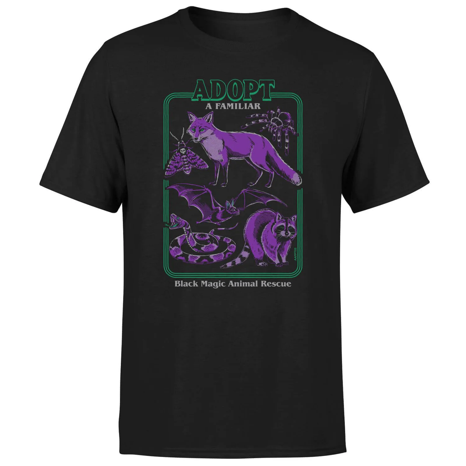 Steven Rhodes Adopt A Familiar Unisex T-Shirt - Black