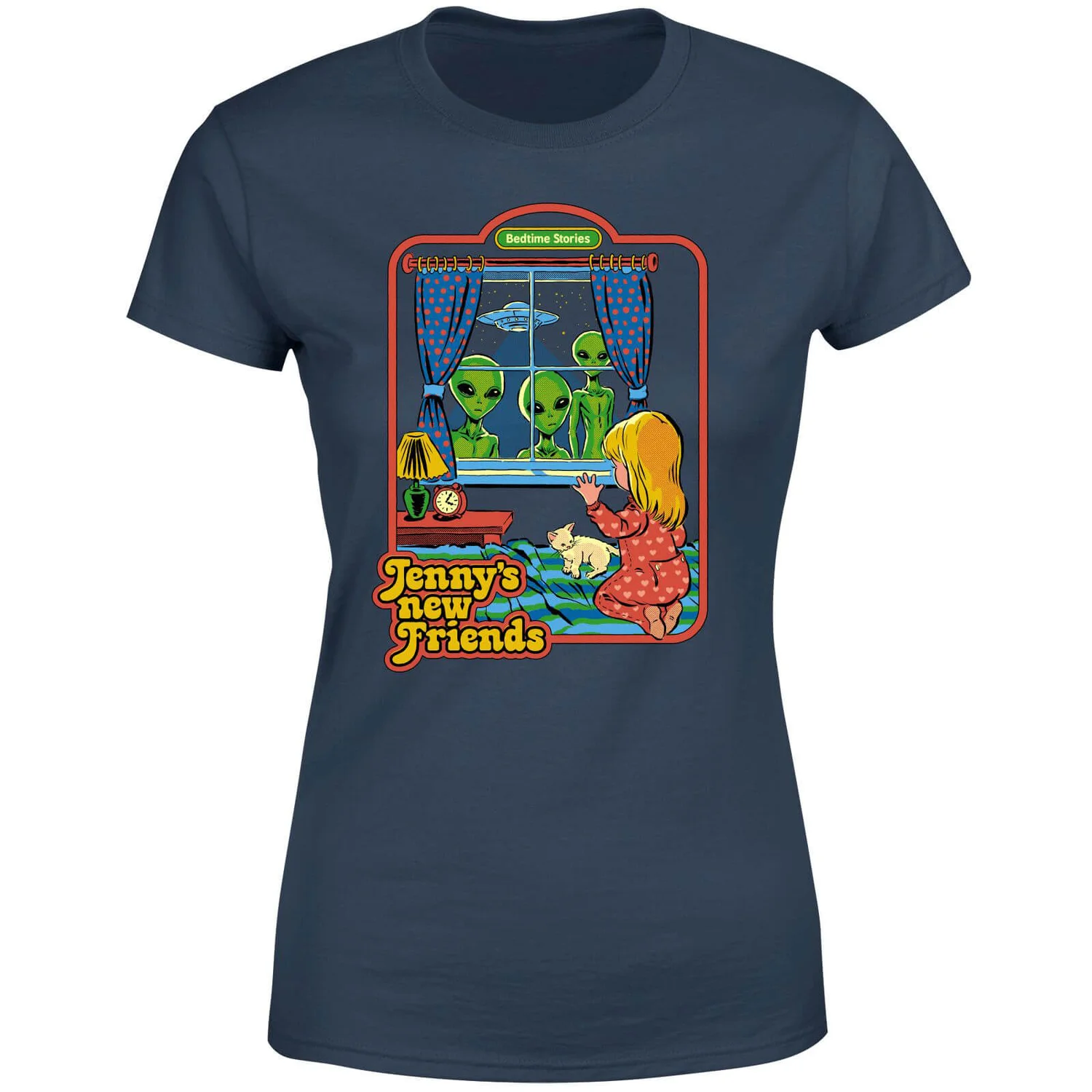 Jenny's New Friends Women's T-Shirt - Navy