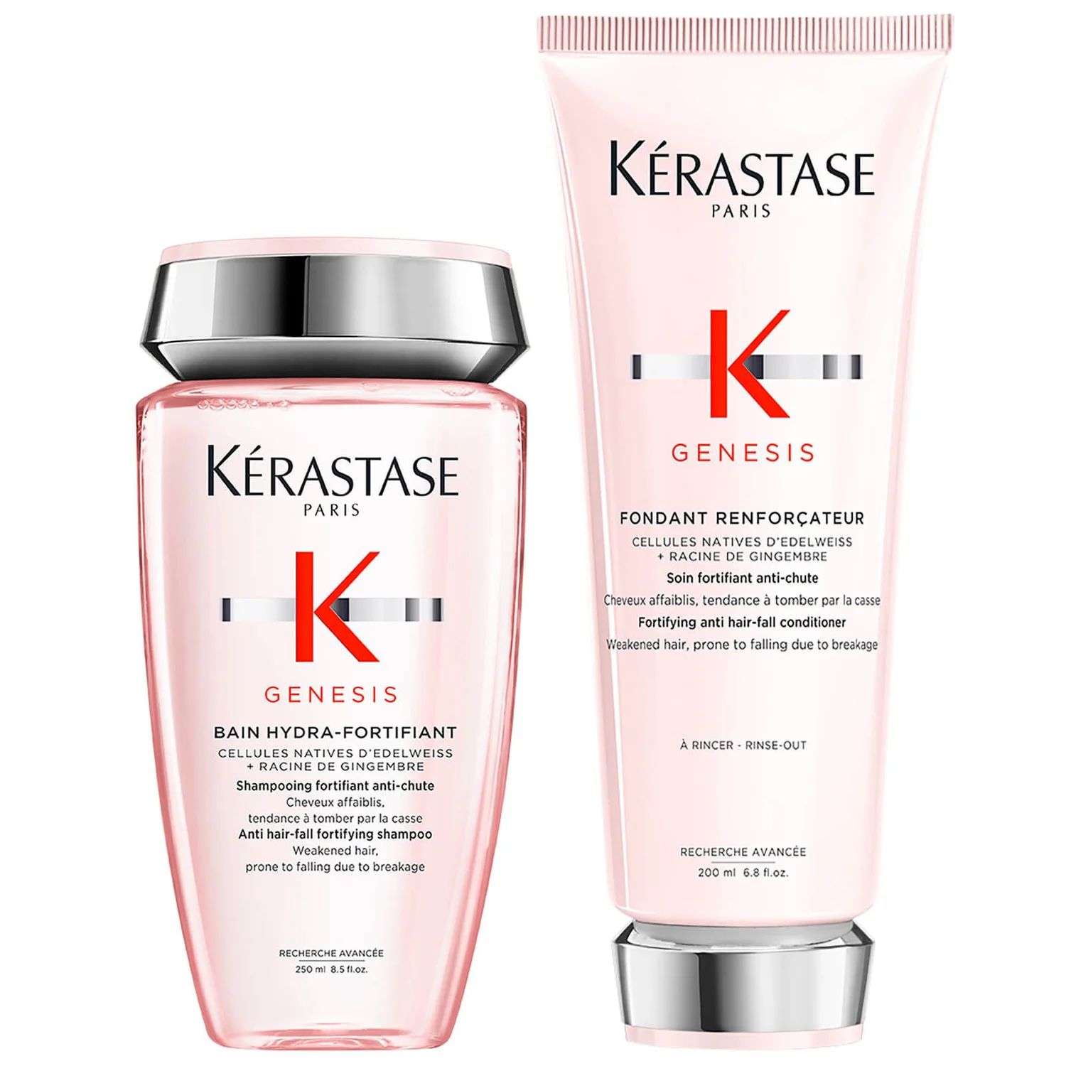 Kérastase Genesis Duo Set: Bain Hydra-Fortifiant 250ml & Fondant Renforcateur 200ml