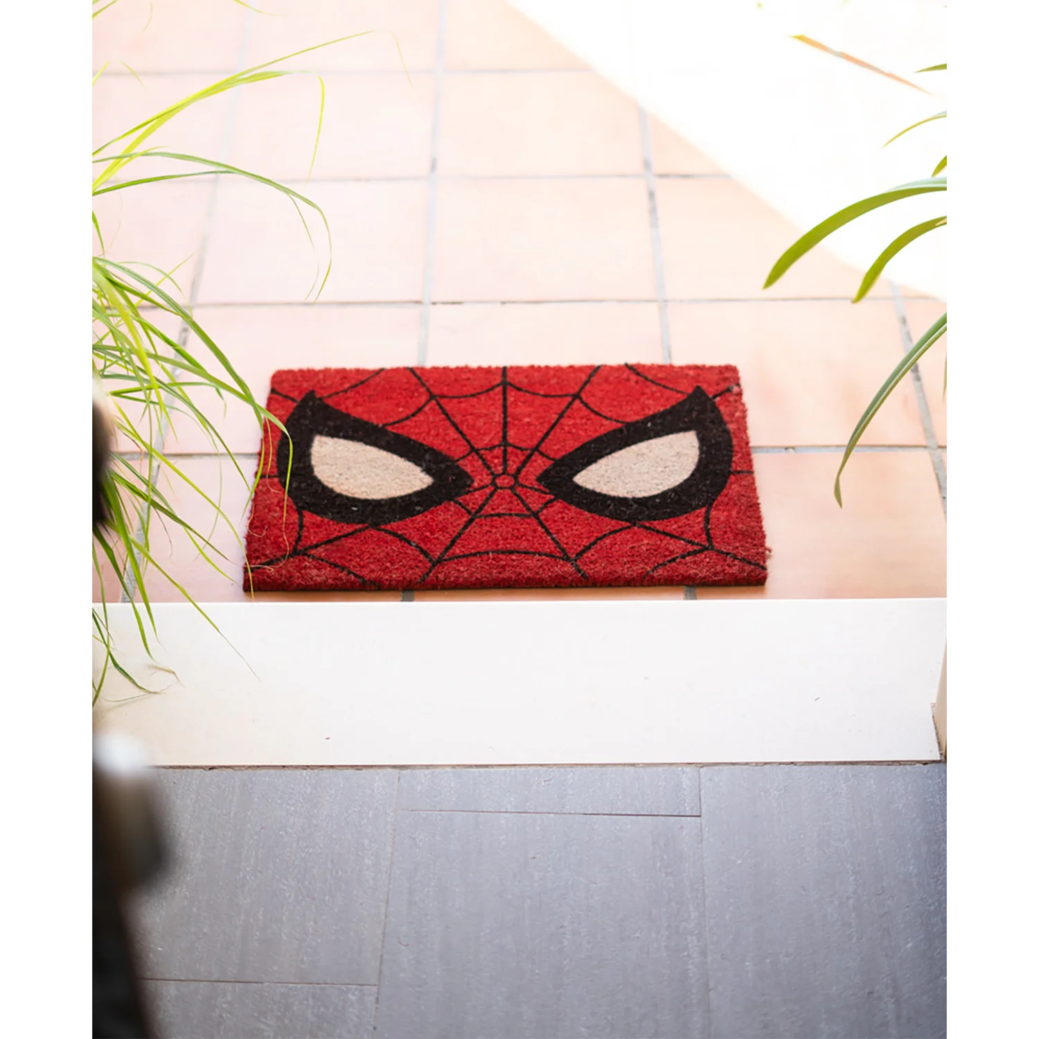 Marvel Spiderman Eyes Doormat