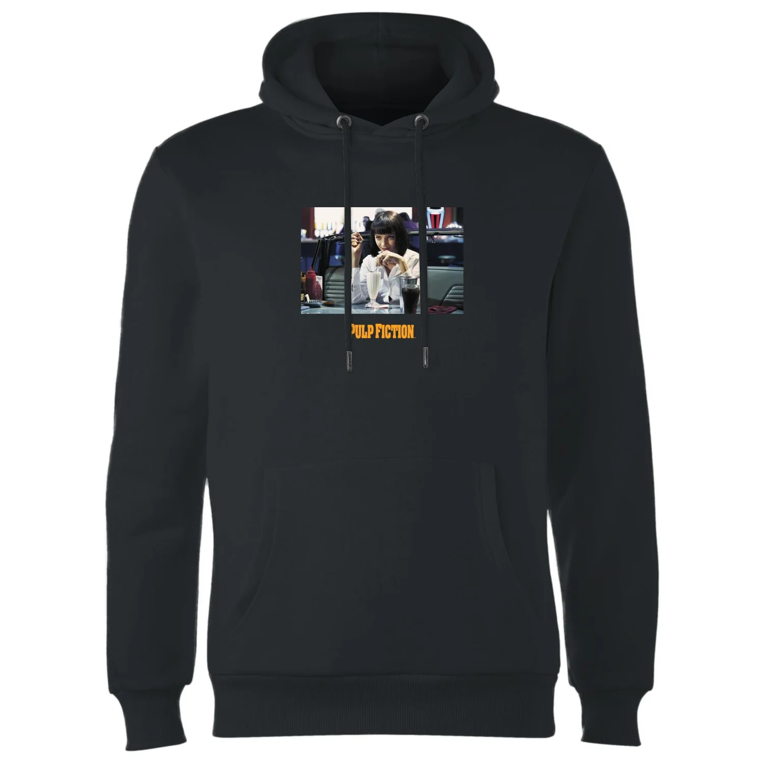 Pulp Fiction Mia Wallace Hoodie - Black