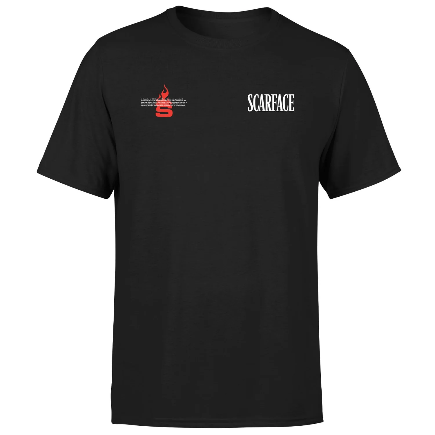 Scarface Say Hello To My Little Friend Unisex T-Shirt - Black