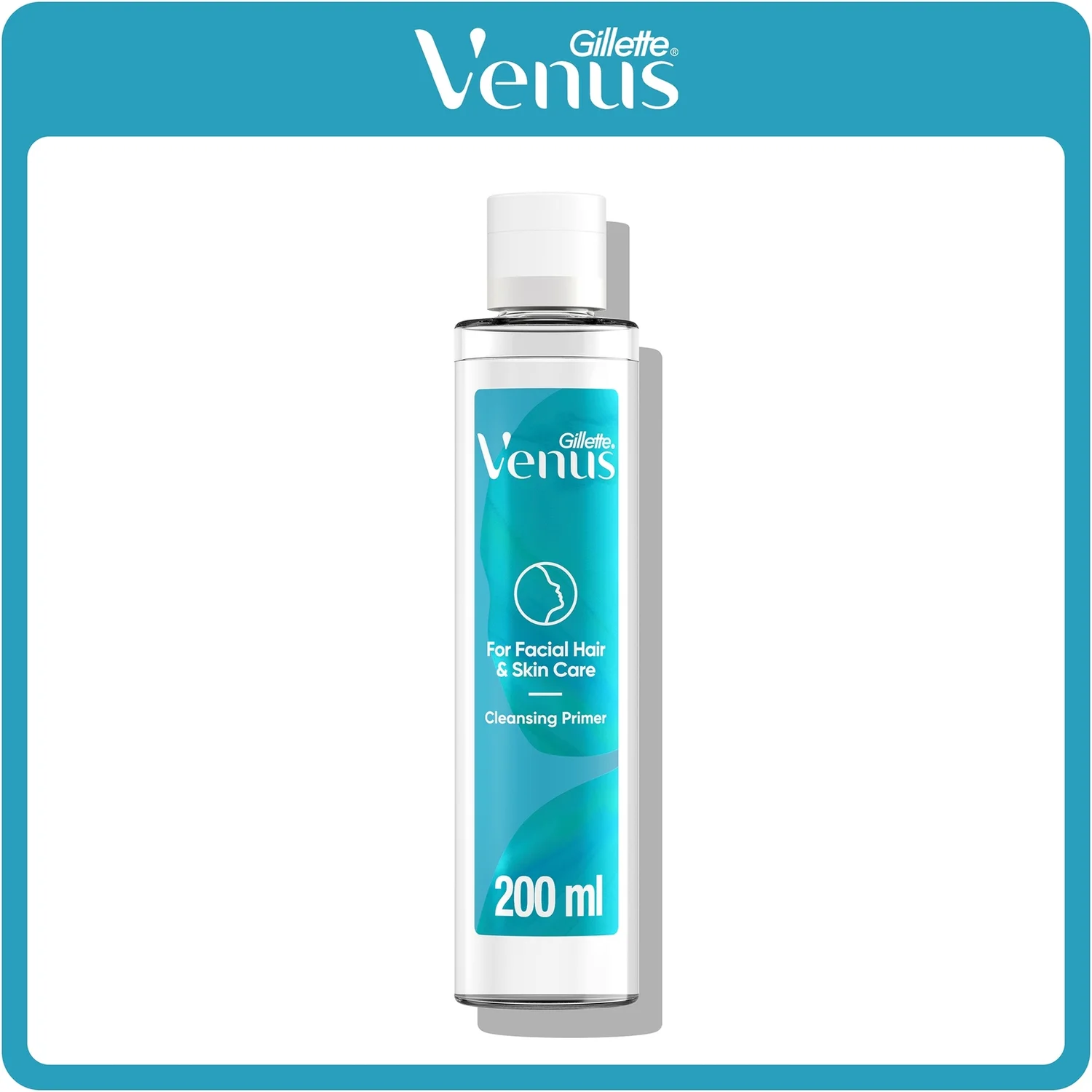 Venus Facial Hair & Skin Care Cleansing Primer for Dermaplaning