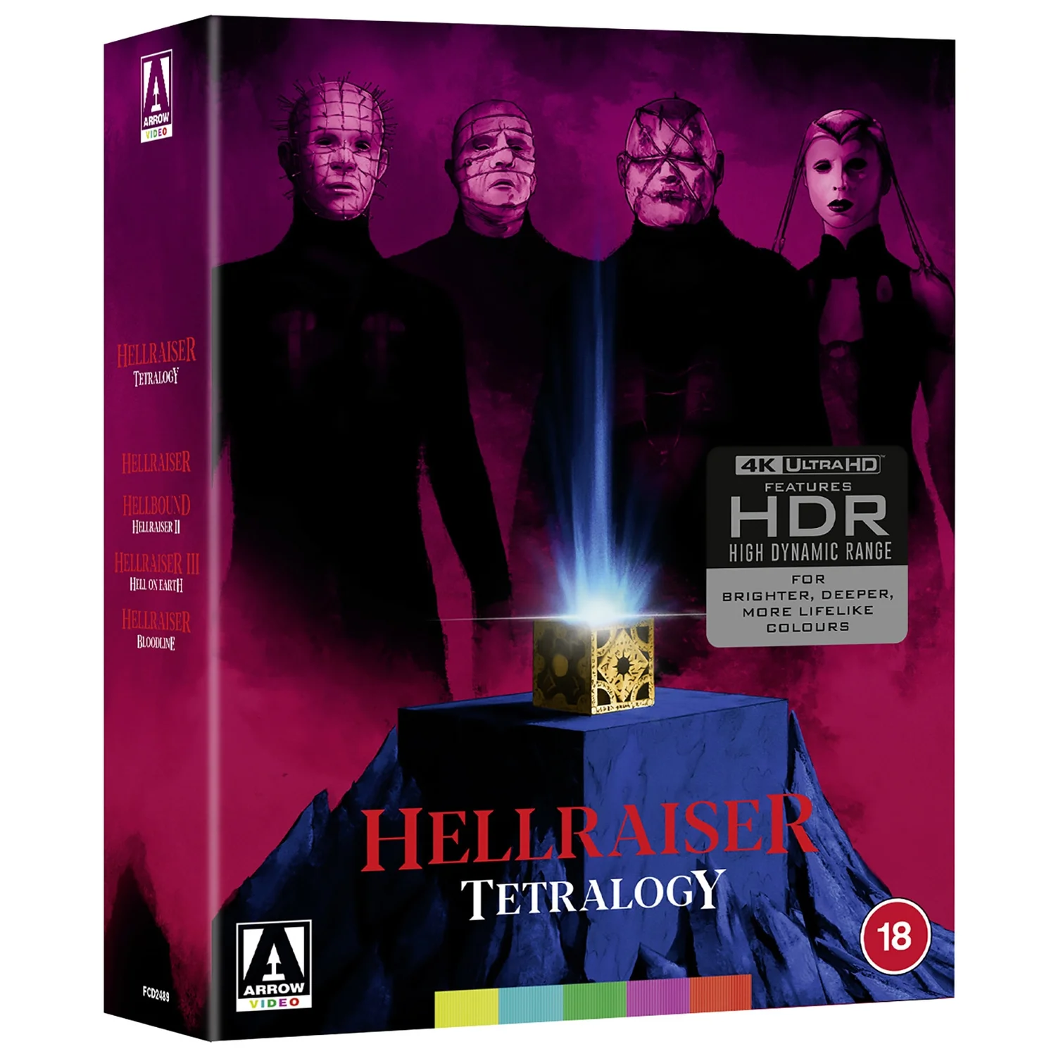 Tetralogía Hellraiser 4K UHD