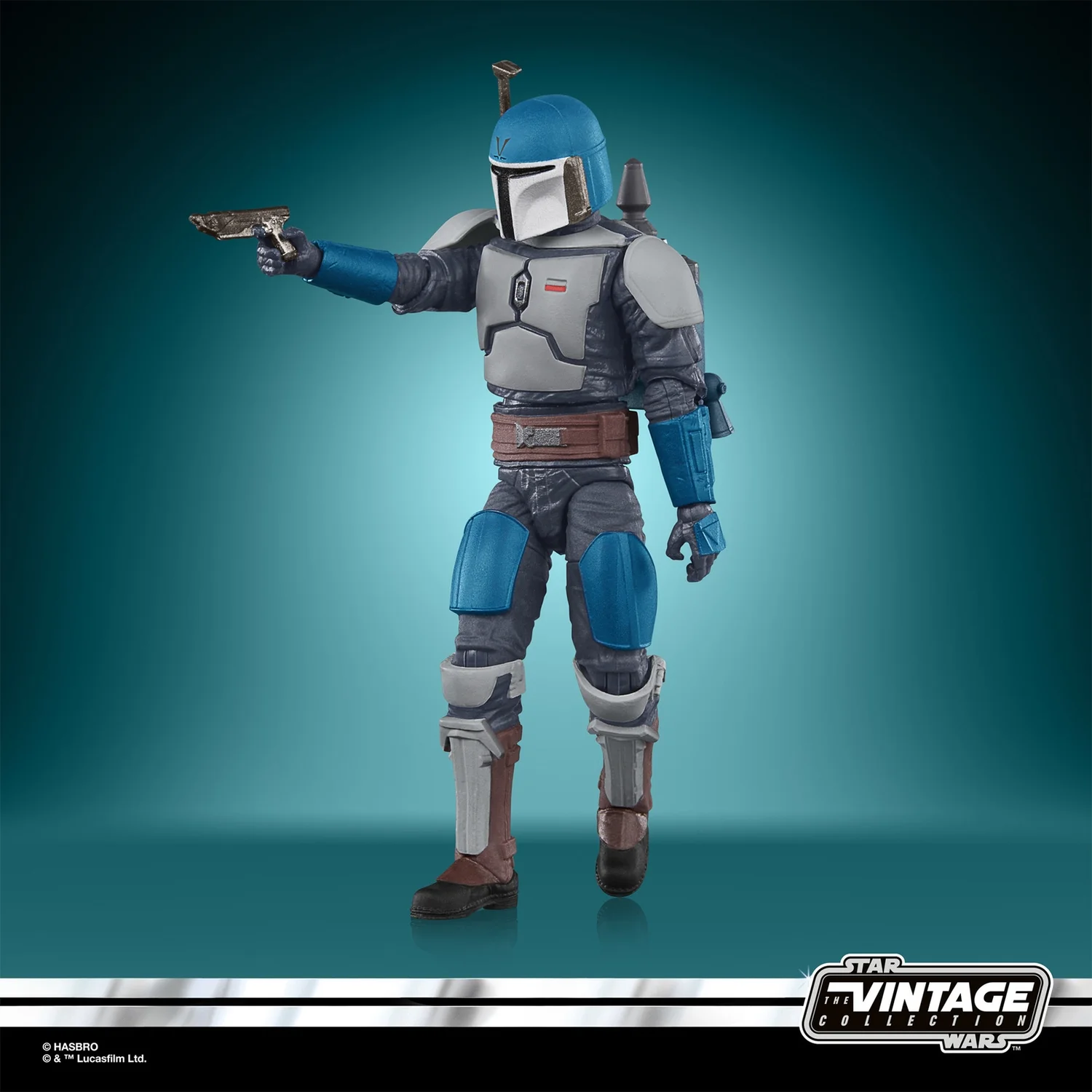 Hasbro Star Wars The Vintage Collection Mandalorian Fleet Commander, The Mandalorian Action Figure (3.75”)