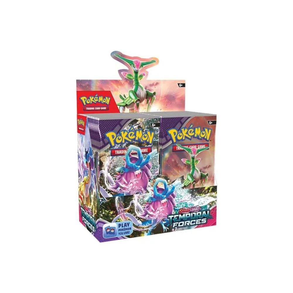Pokemon TCG: Scarlet and Violet 5 Temporal Forces Booster Packs CDU (36 Packs)