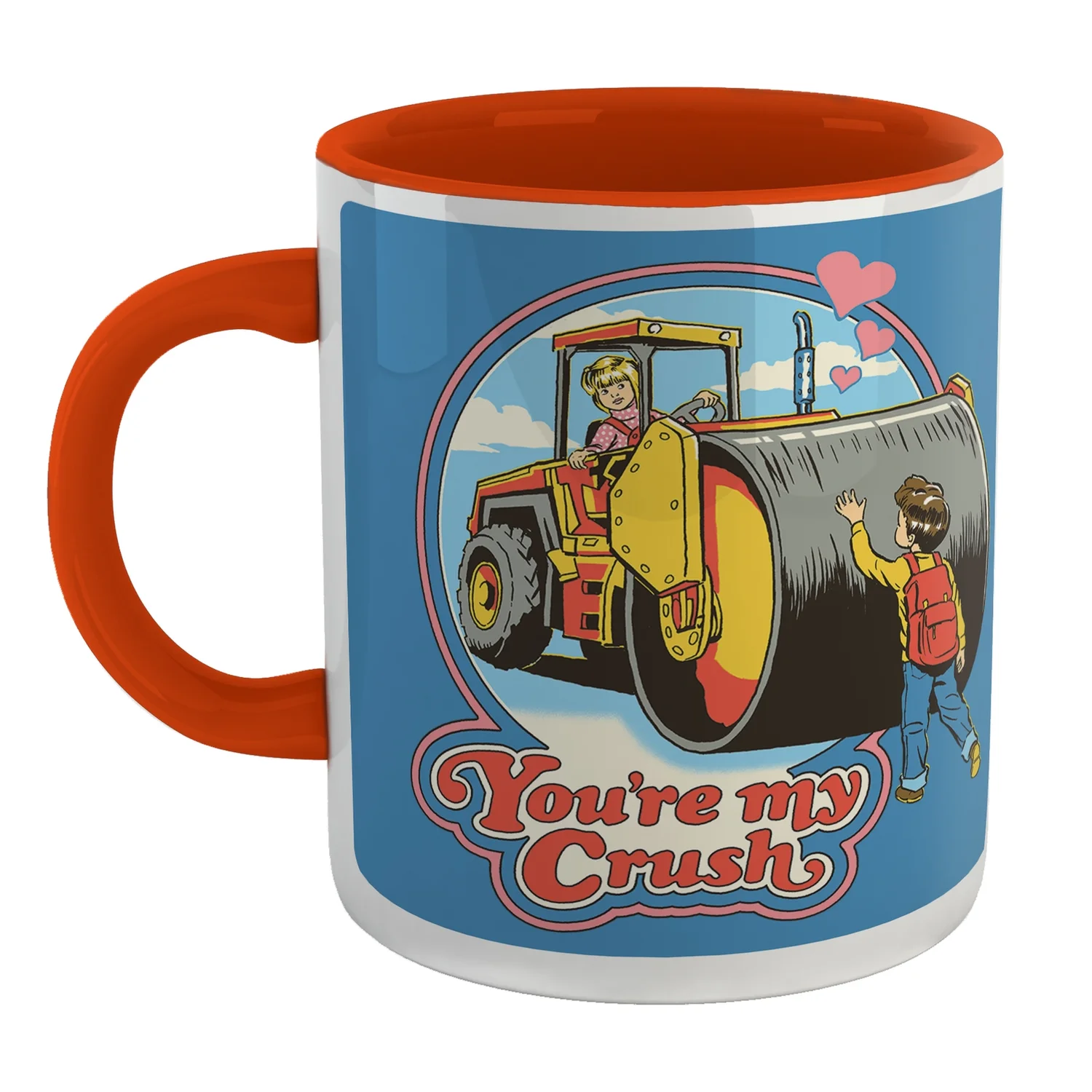 Steven Rhodes You're My Crush Mug - Orange