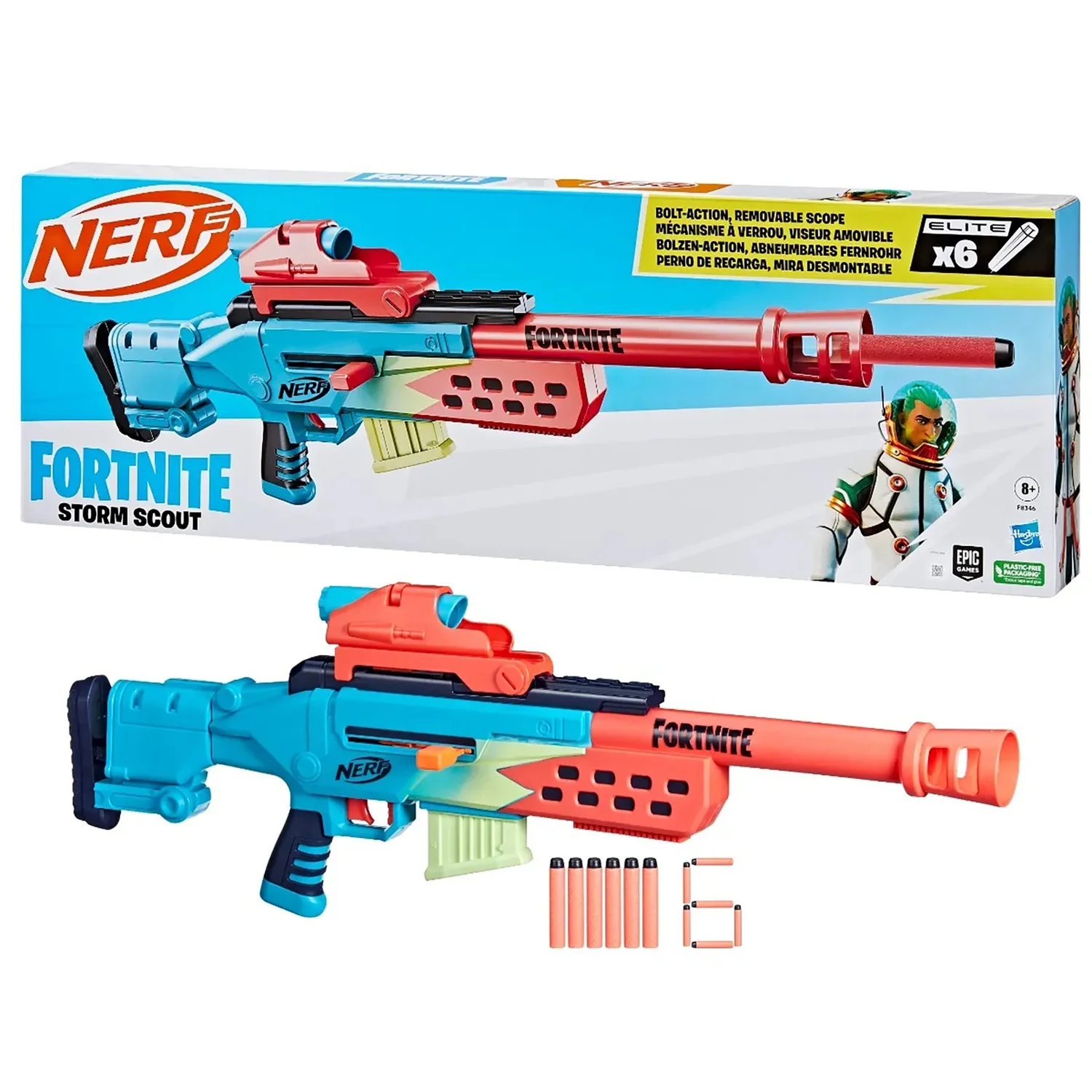Nerf Fortnite Storm Scout Blaster