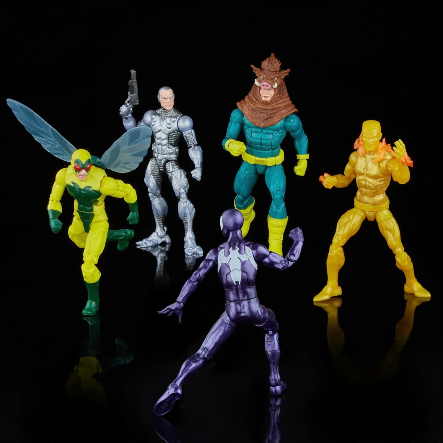 Hasbro Marvel Legends Series Spider-Man 5-Pack Collectible Action Figures (6")