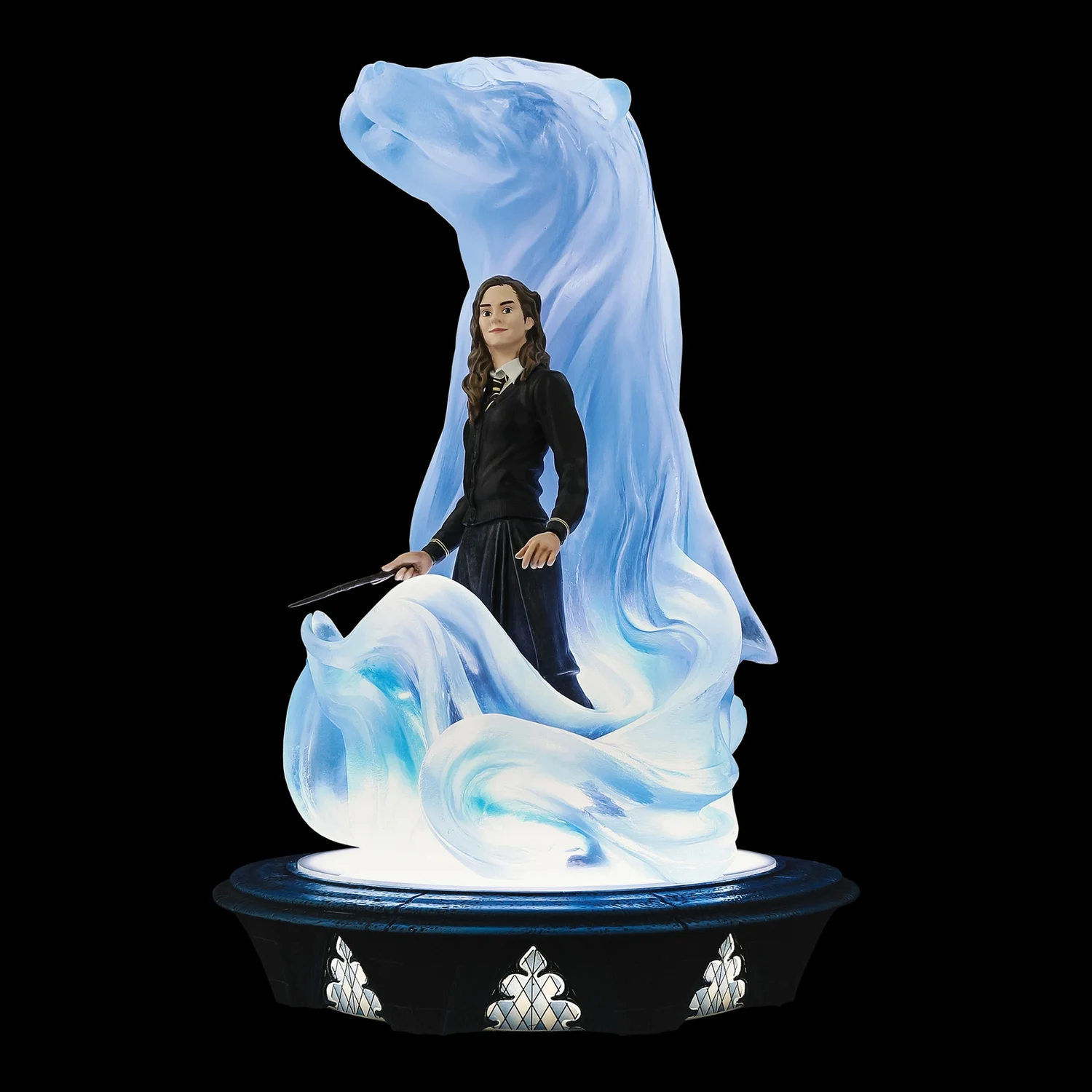 Enesco Harry Potter Hermione & Patronus Light Up Collectible Figurine (29cm)