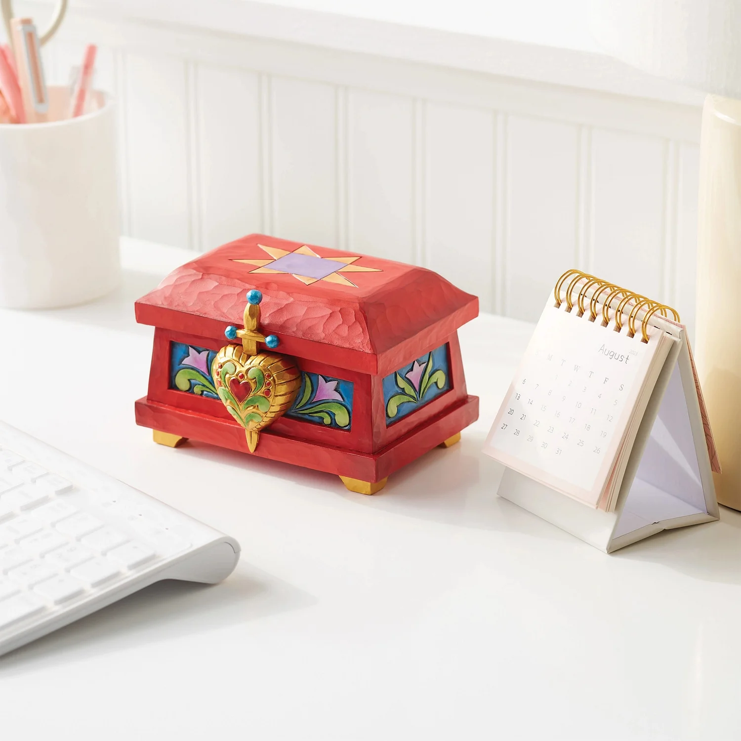 Enesco Disney Snow White Evil Queen Trinket Box (9cm)