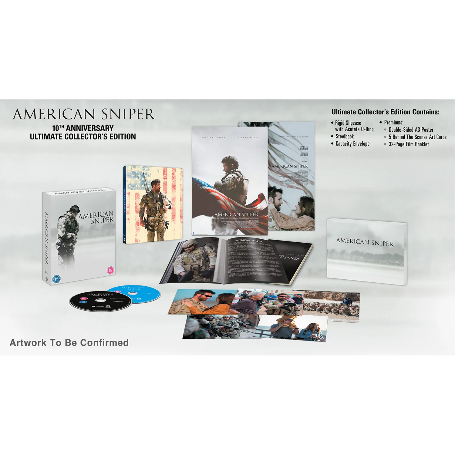 American Sniper 10th Anniversary Ultimate Collector's Edition 4K Ultra HD Steelbook (Includes Blu-ray)