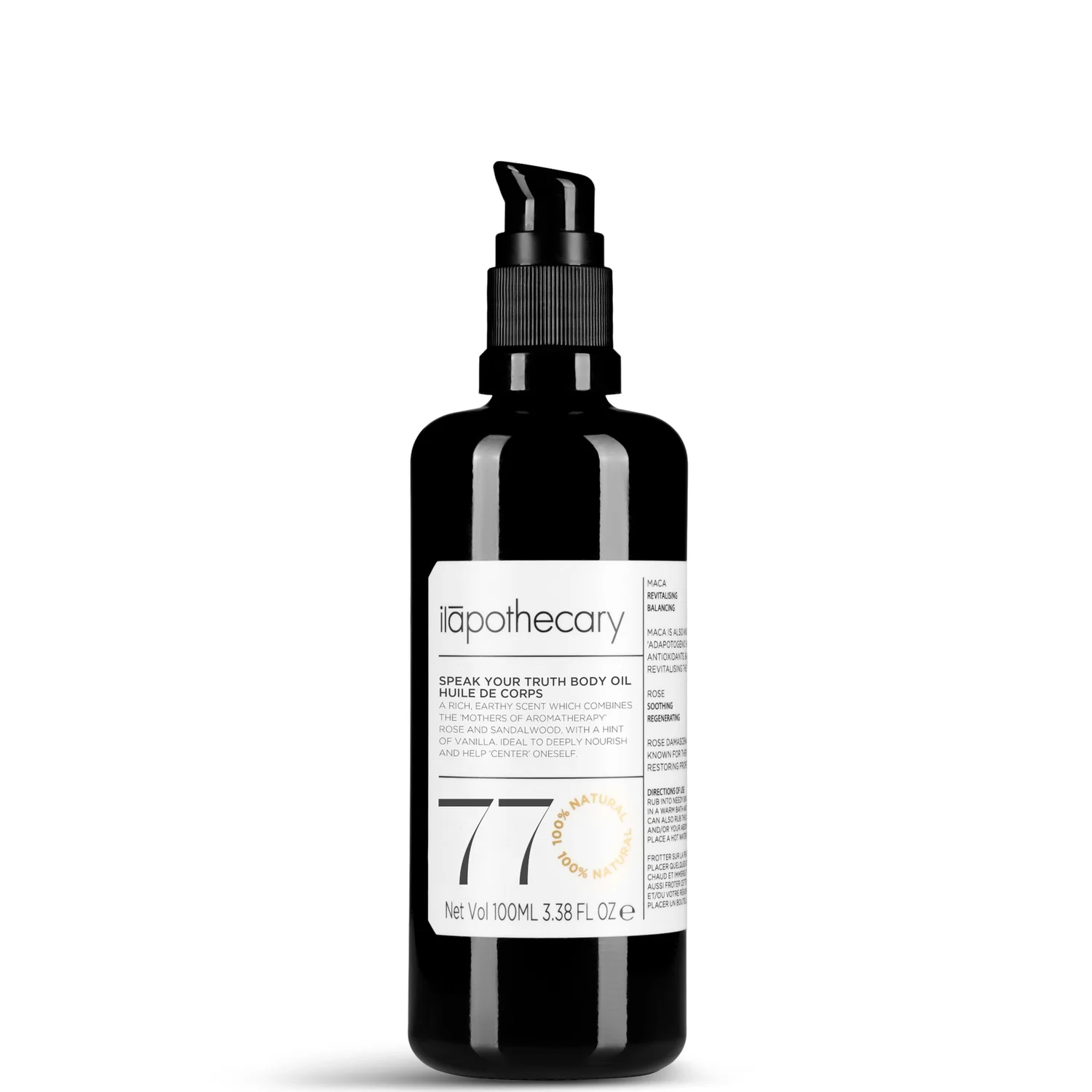 ilapothecary Speak Your Truth Body Oil 100ml