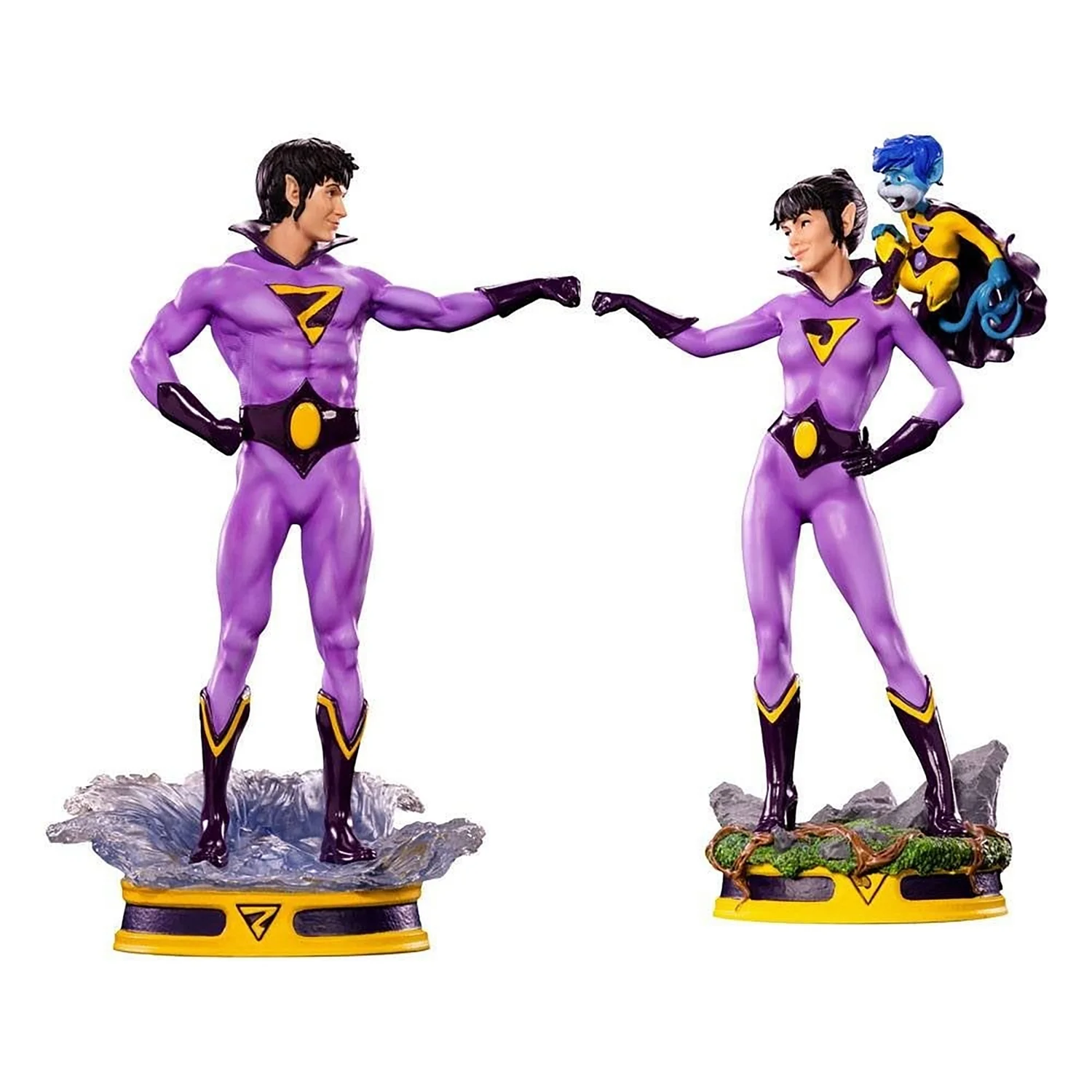 Iron Studios Wonder Twins (Event Exclusive) DC Comics Art Scale 1/10 Collectible Statue (21cm)