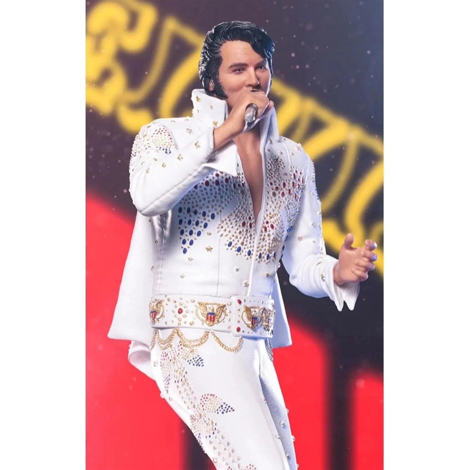 Iron Studios Elvis Presley Aloha From Hawaii (1973) Art Scale 1/10 Collectible Statue (21cm)