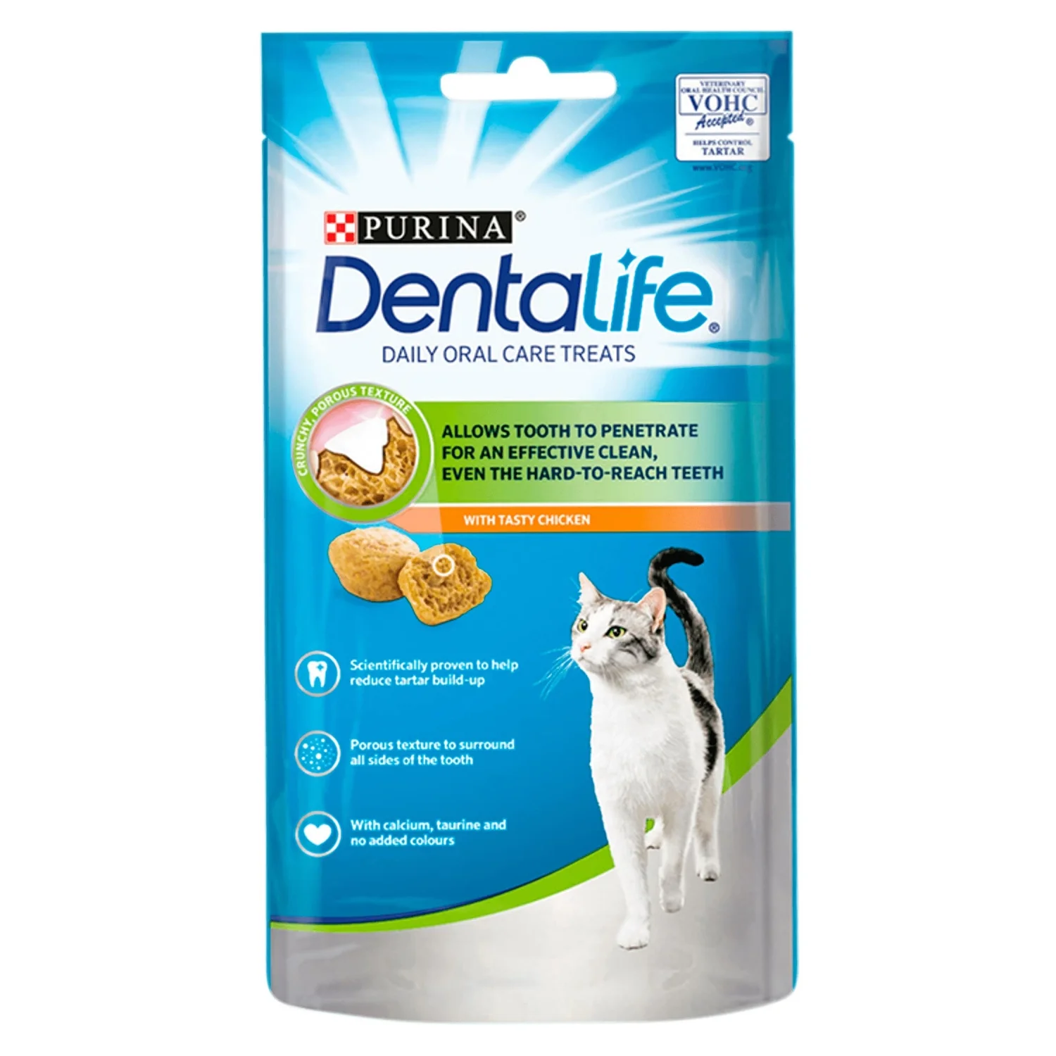 Dentalife Dental Chicken Cat Treats 40g