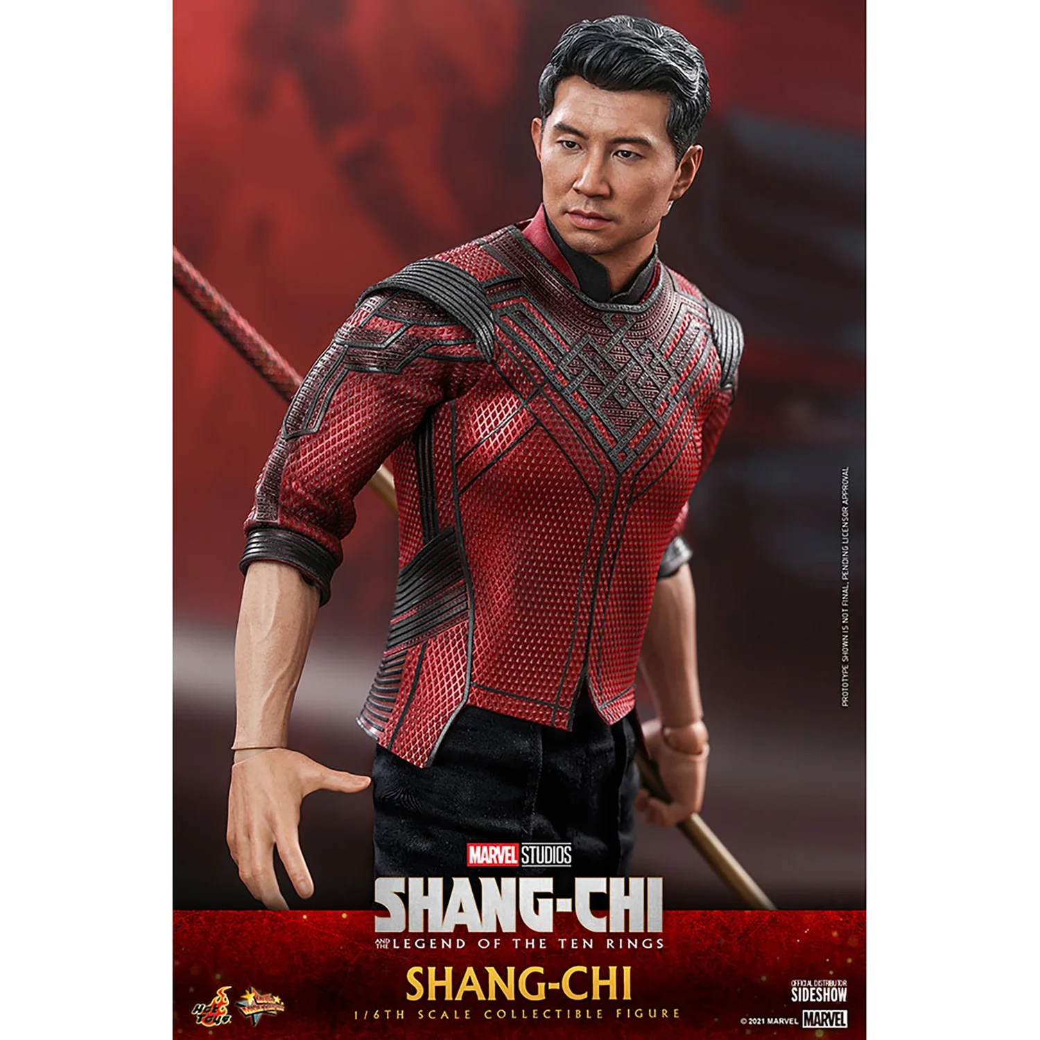 Hot Toys 1:6 Scale Shang-Chi Marvel Shang-Chi and the Legend of the Ten Rings Collectible Statue (30cm)