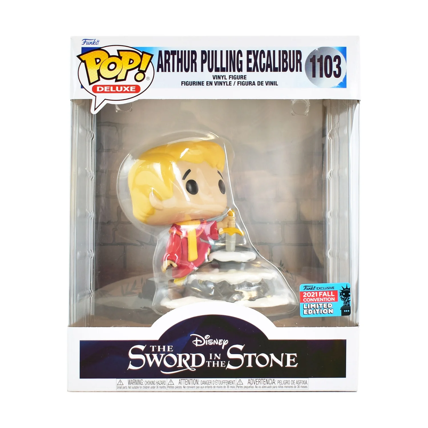 Funko POP Deluxe Sword In The Stone Arthur & Excalibur