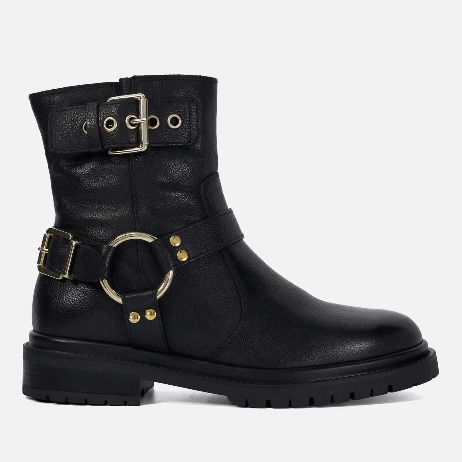 Dune London Women's Piton Leather Low Boots - UK 3