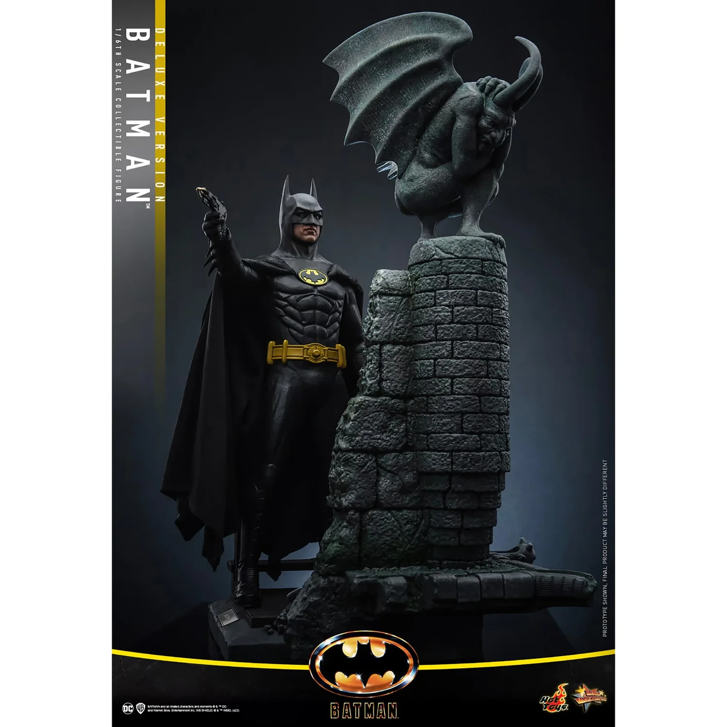 Hot Toys 1:6 Scale DC Comics 1989 Batman Deluxe Edition Statue
