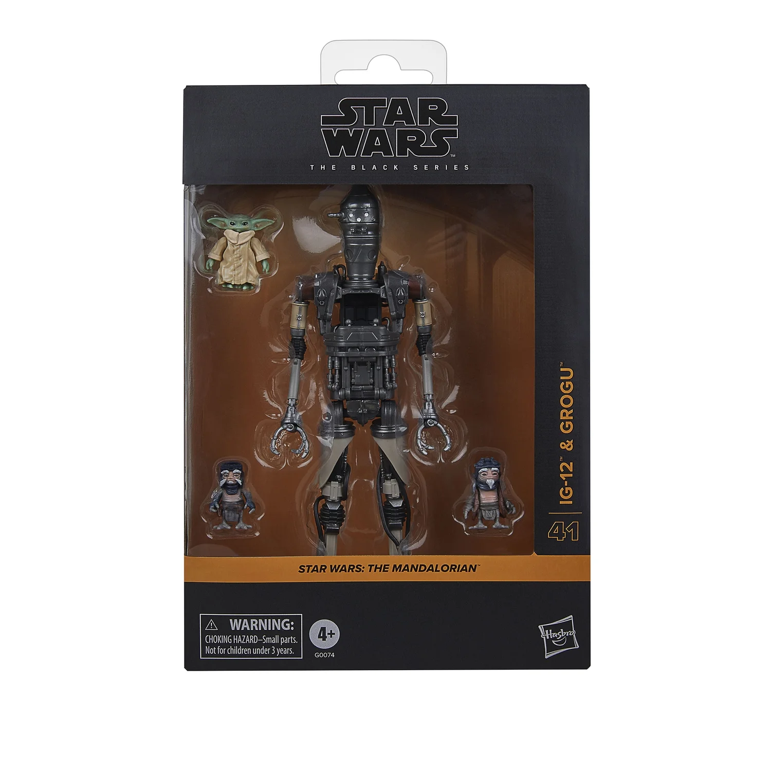Star Wars The Black Series IG-12 & Grogu, Star Wars: The Mandalorian Deluxe Collectible 6 Inch Action Figure 2-Pack