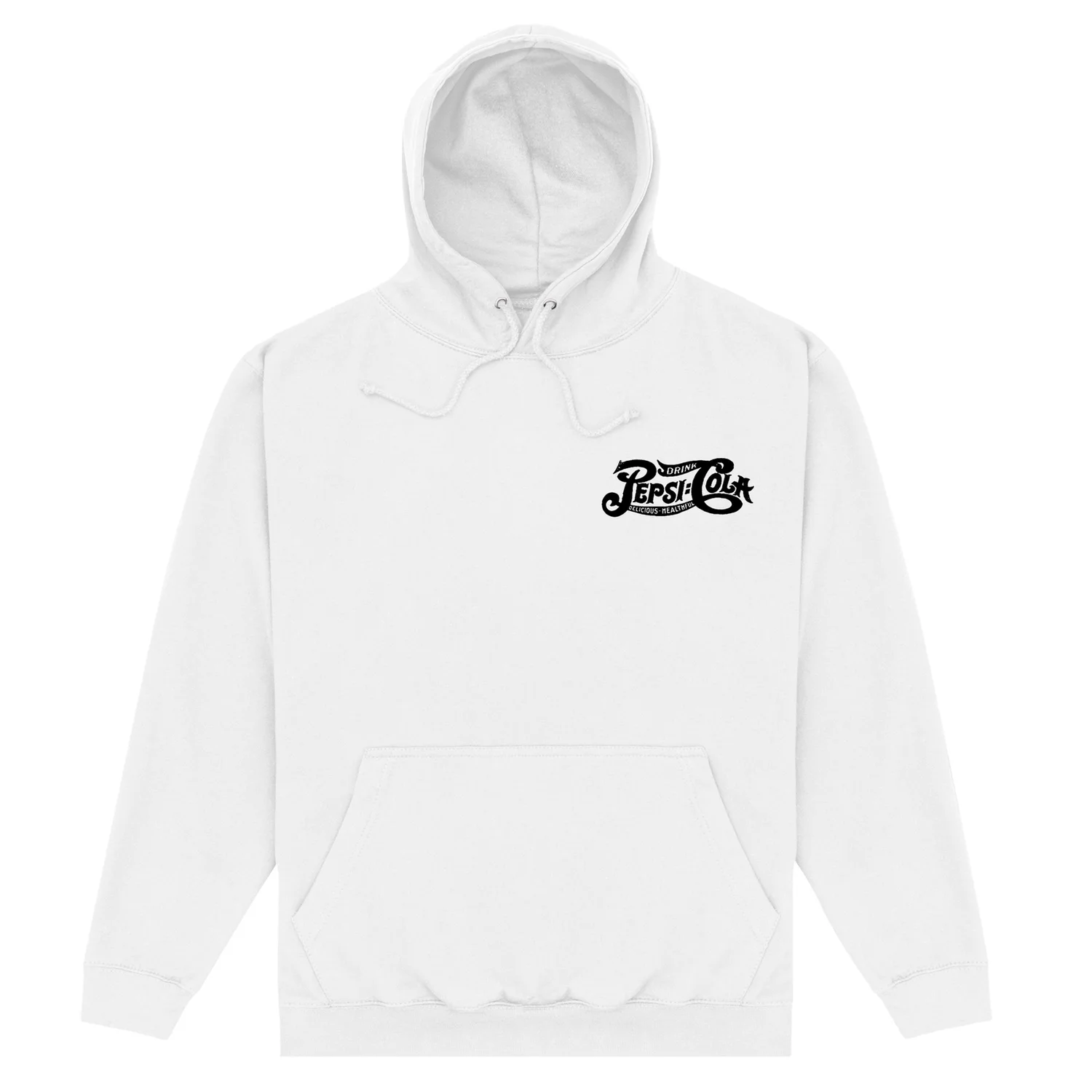 Pepsi Co. Retro Pepsi:Cola Hoodie - White
