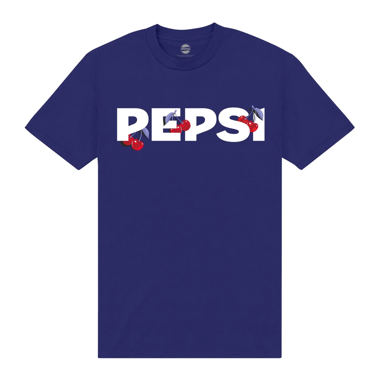 Pepsi Co. Cherry Men's T-Shirt - Blue