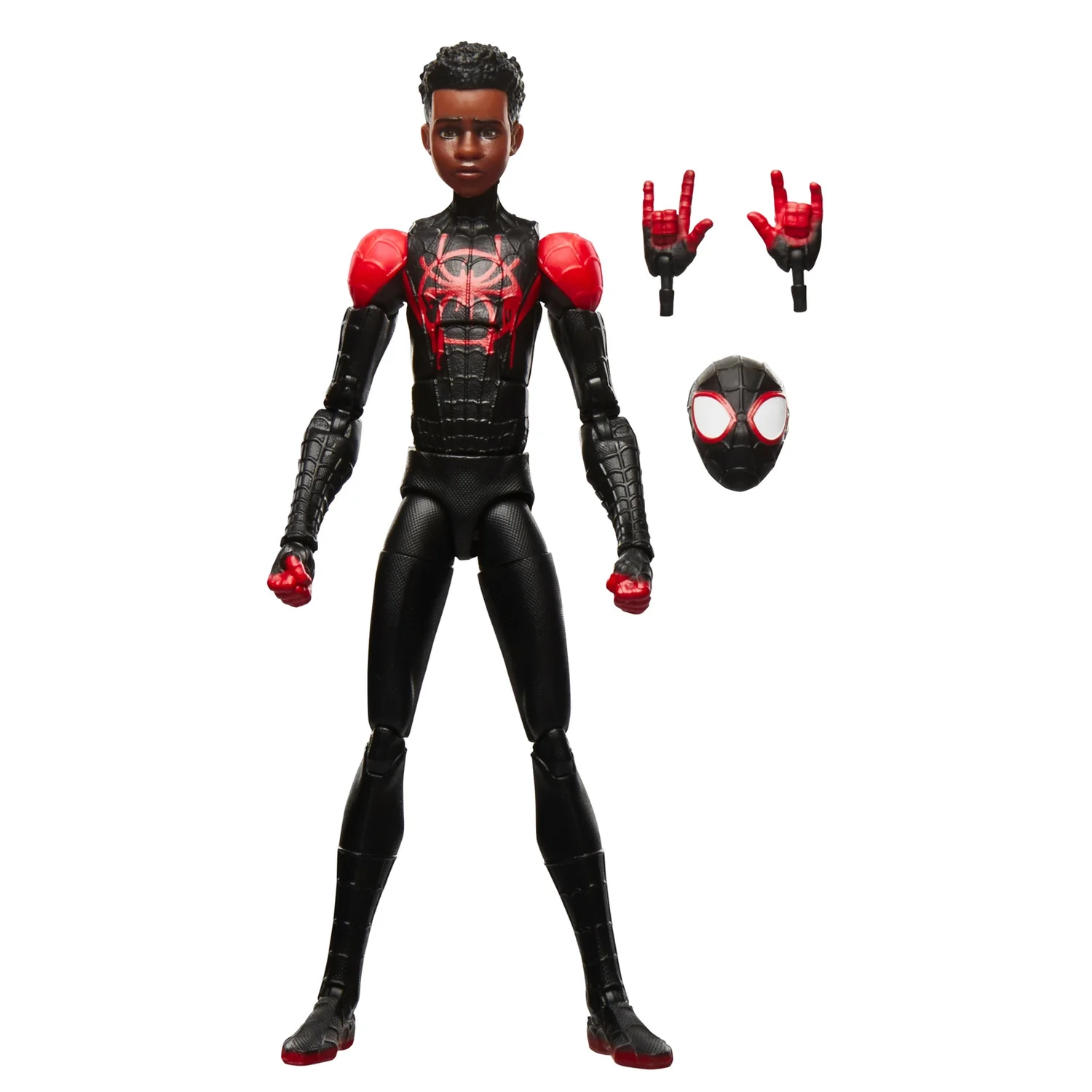 Hasbro Marvel Legends Series Miles Morales, Spider-Man: Into the Spider-Verse Collectible Action Figure (6”)