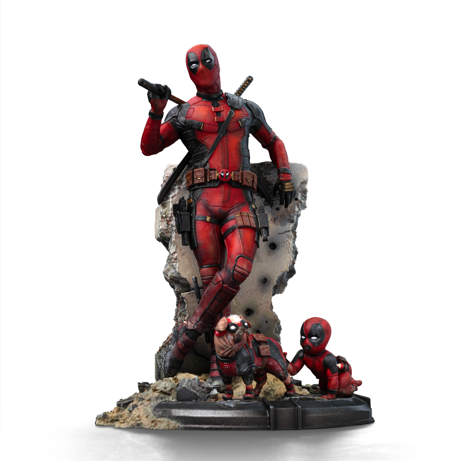 Iron Studios Marvel Deadpool & Wolverine 1/10 Art Scale Deadpool Statue