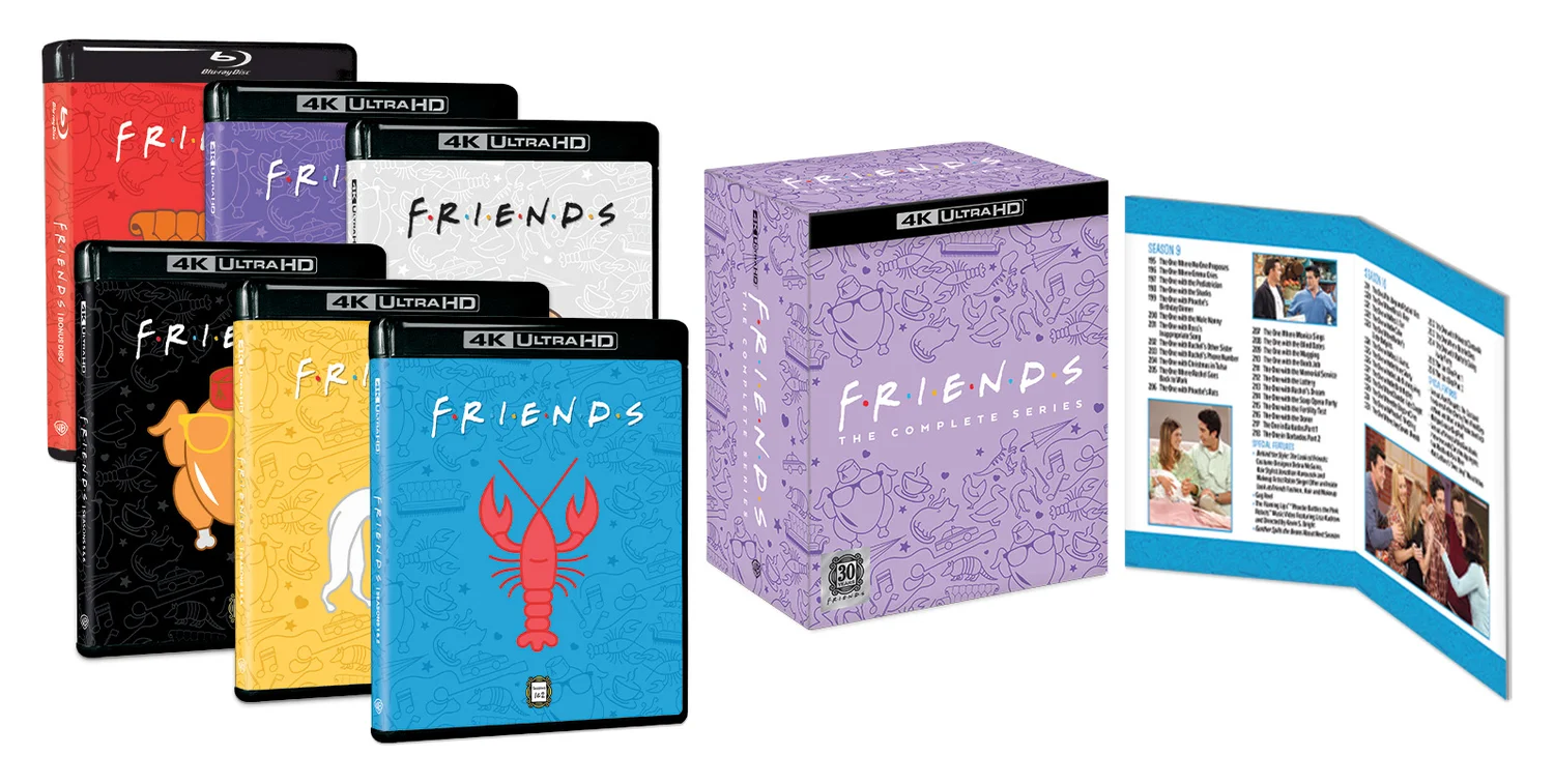 Friends: Complete Boxset 4K Ultra HD [2024]